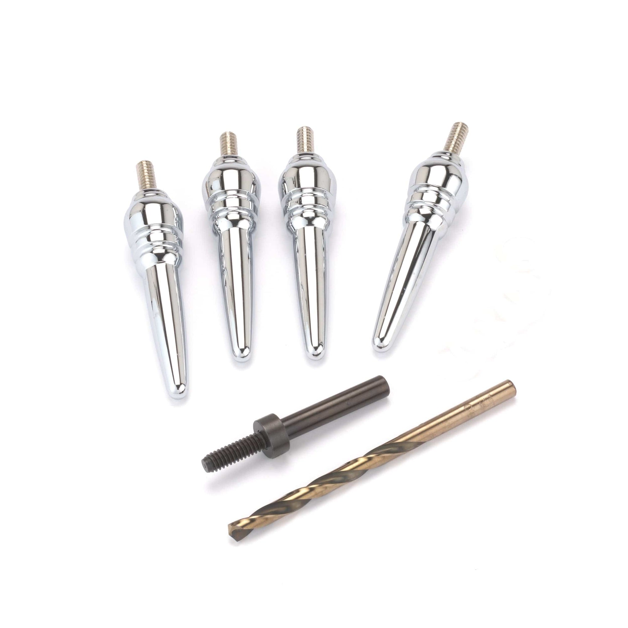 Bottle Stopper Starter Set Turning Kit - Chrome alt 0