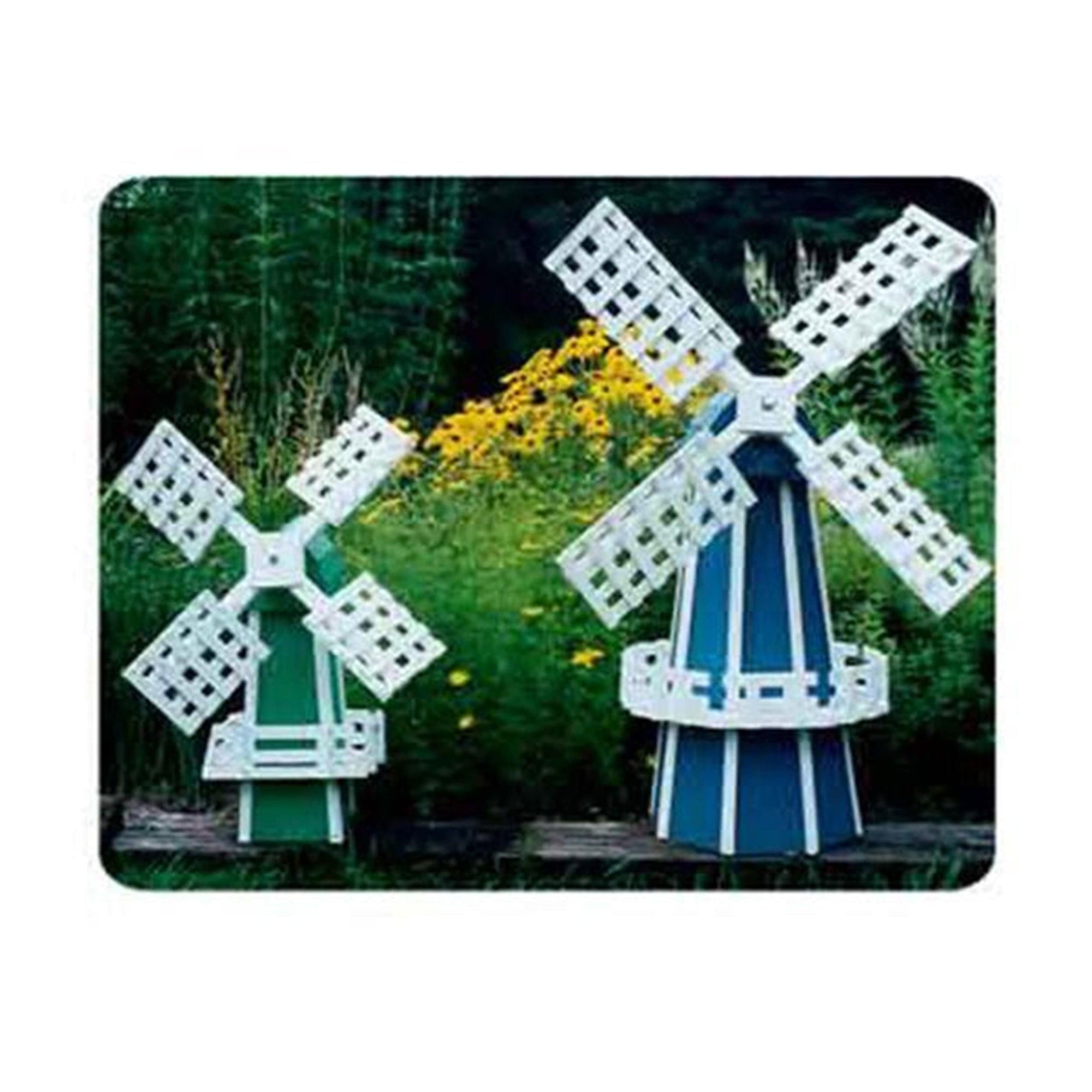 Woodworking Project Paper Plan to Build Garden Windmill - 2 Pack alt 0