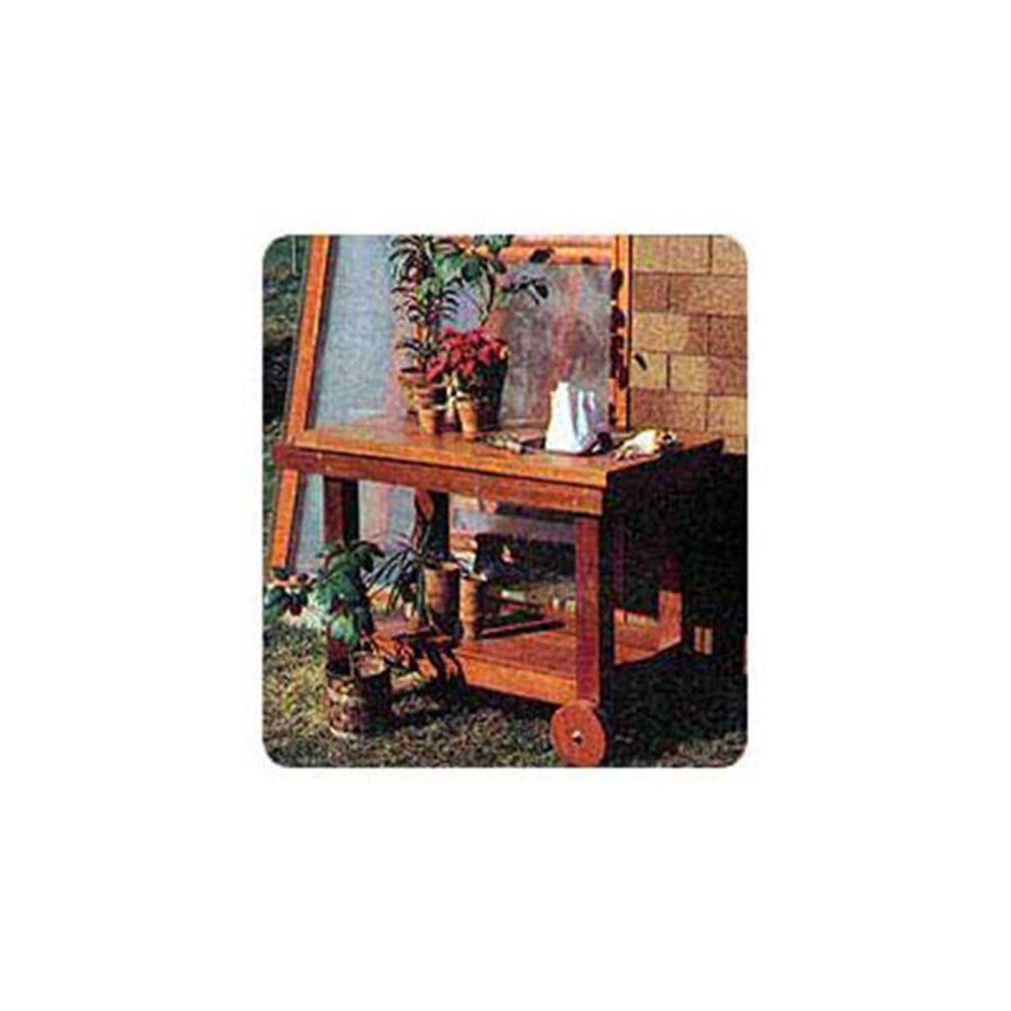 Woodworking Project Paper Plan to Build Mobile Potting Table alt 0