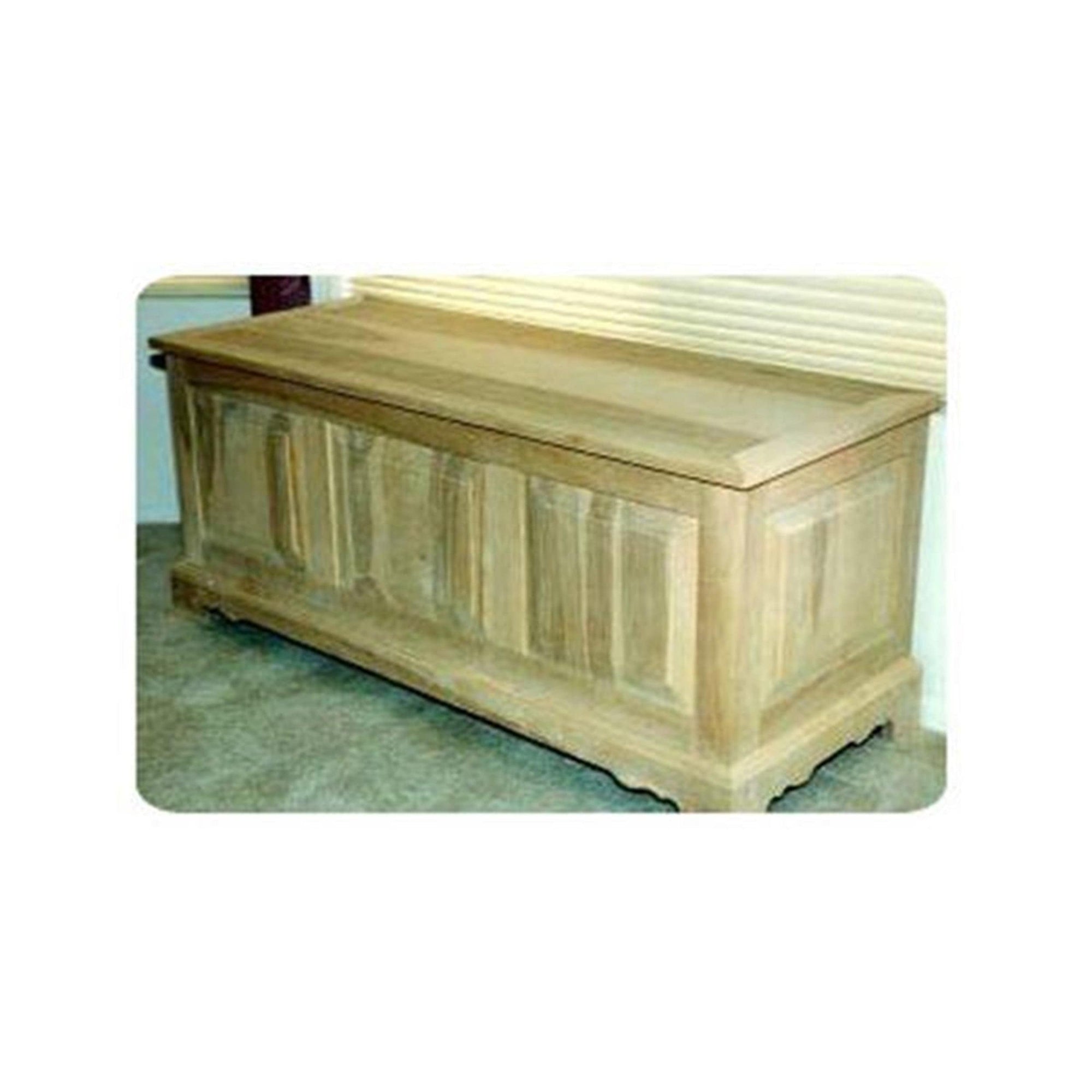 Woodworking Project Paper Plan to Build Raised Panel Hope Chest alt 0