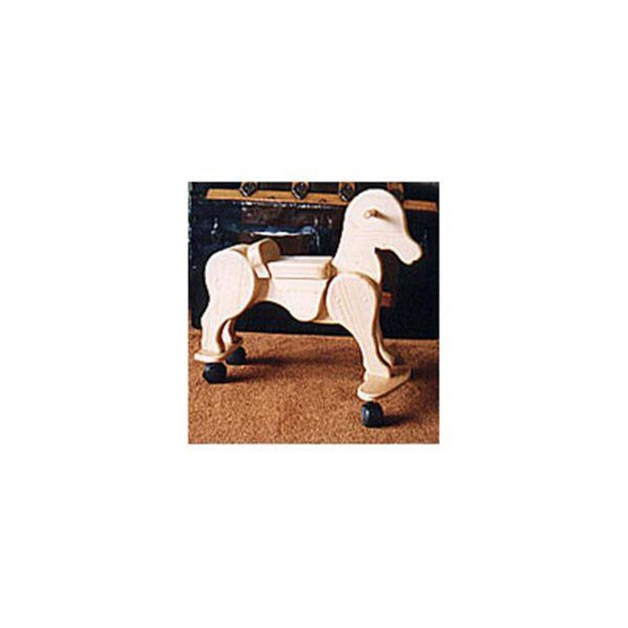 Woodworking Project Paper Plan to Build Caster Horse alt 0