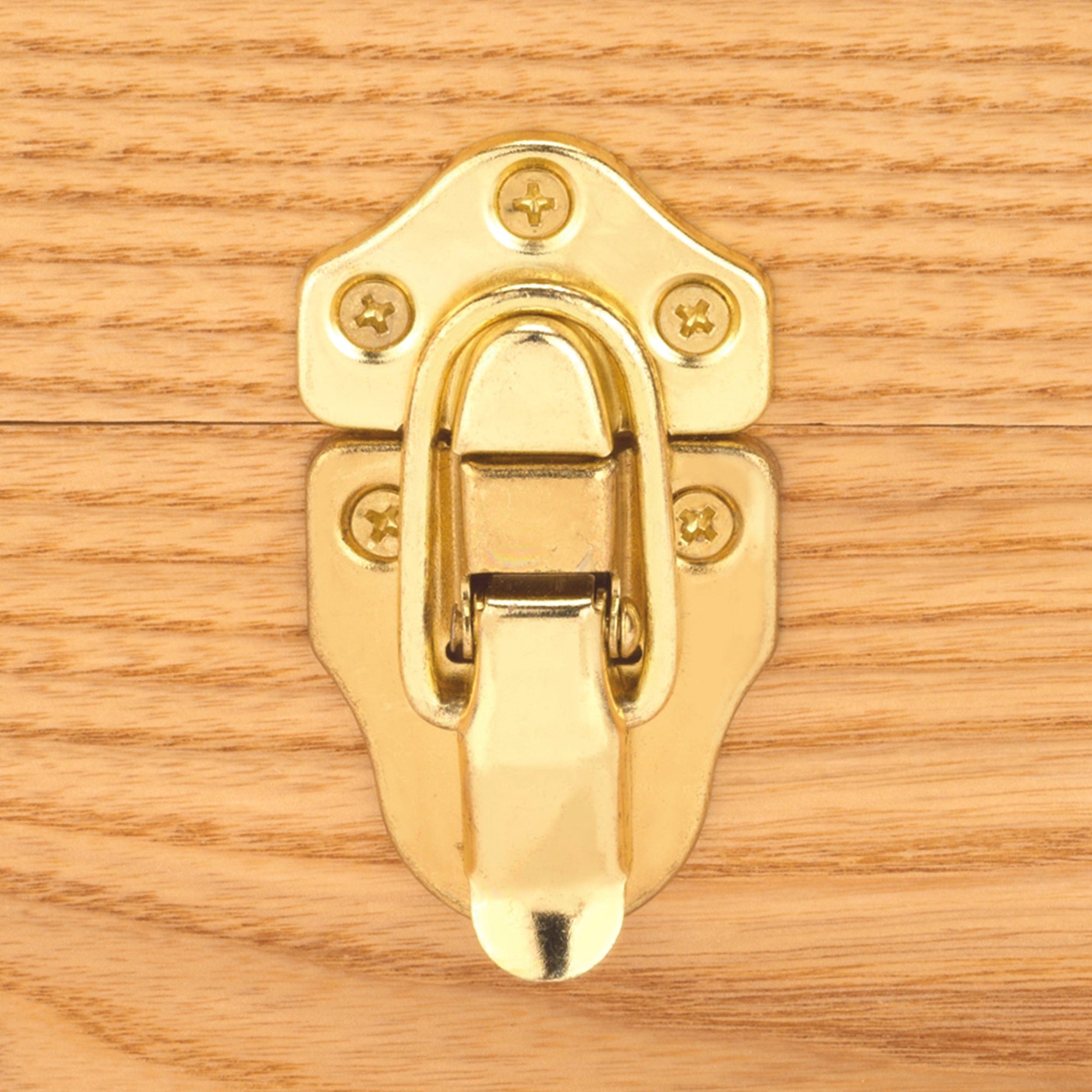 Draw Catch Brass Finish Pair alt 0