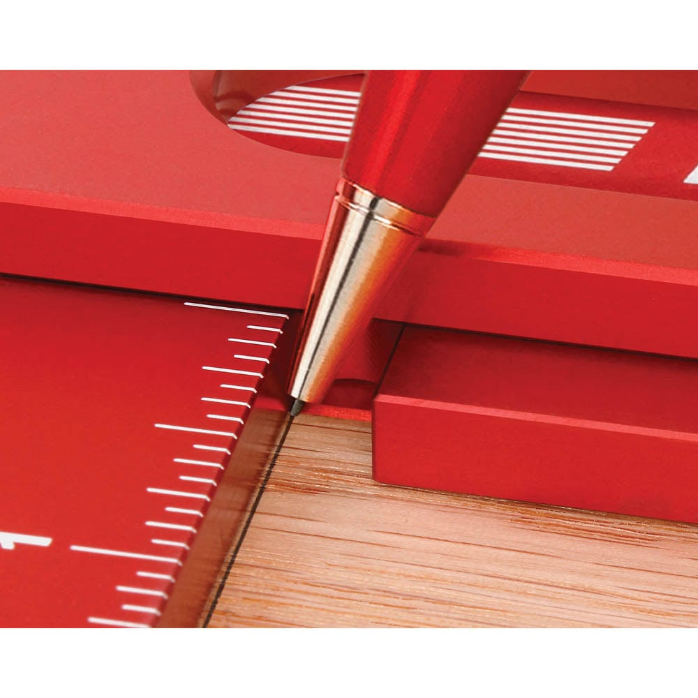 Precision Woodworking Square with Rack-It - 12" x 8"