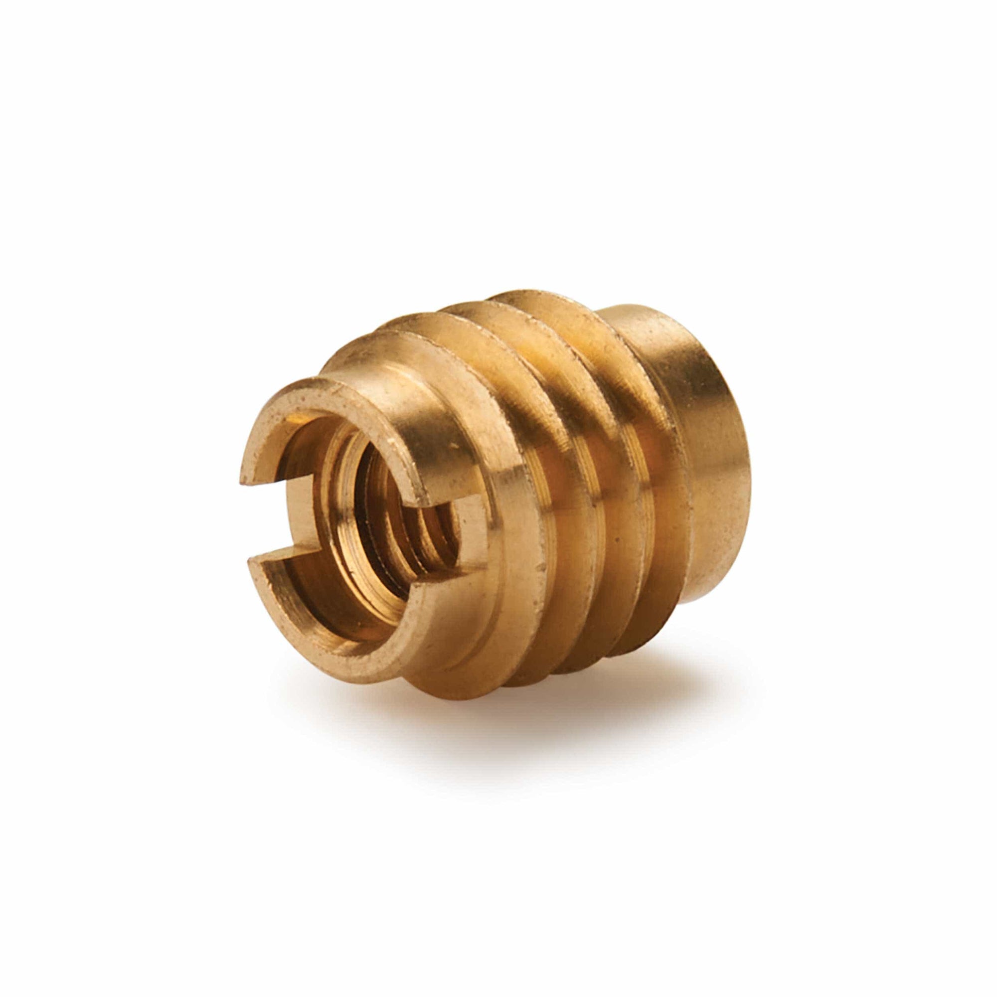 Threaded Insert - 8-32 - Brass - 8 Piece alt 0
