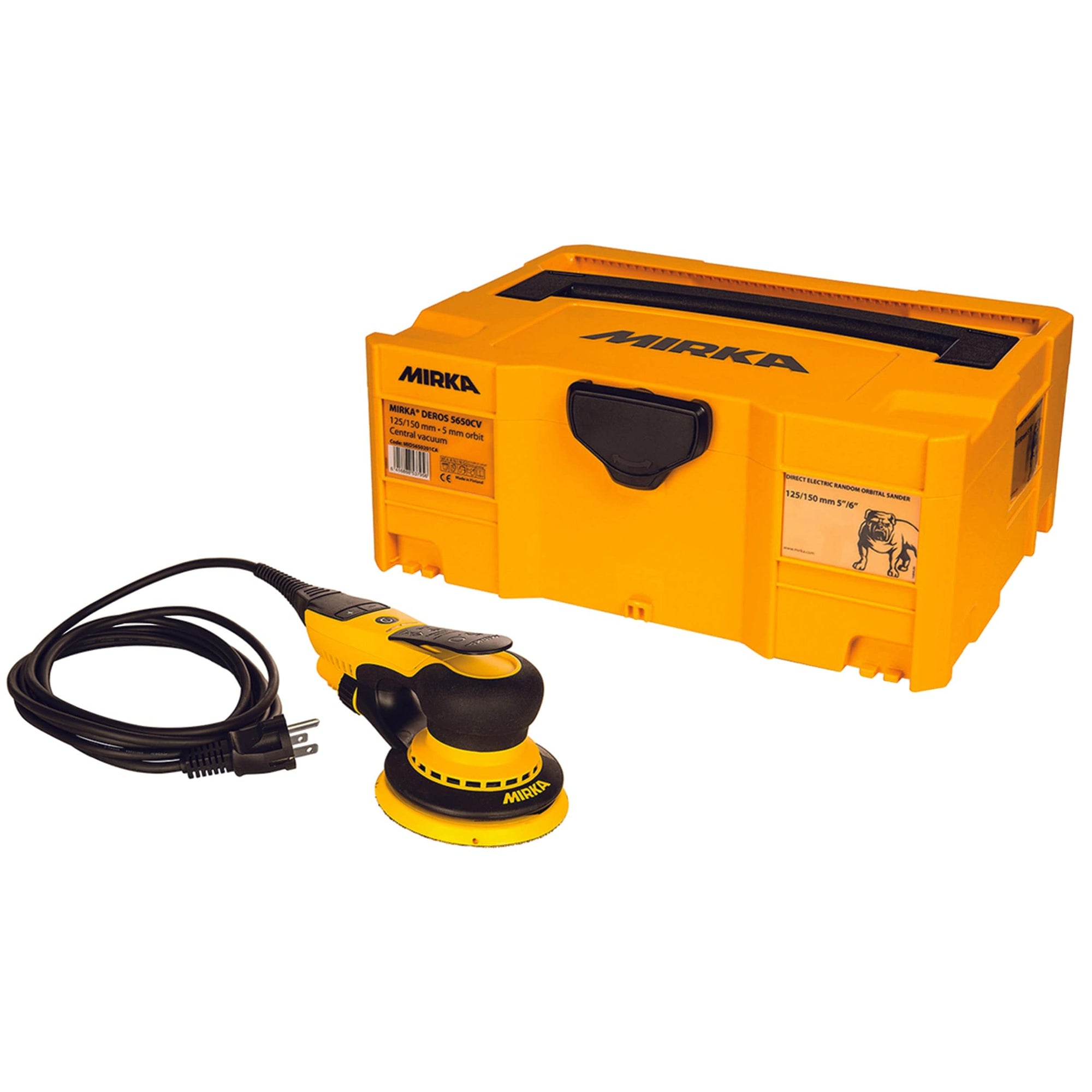 Deros 5" DC Compact RO Sander, 5mm Orbit alt 0