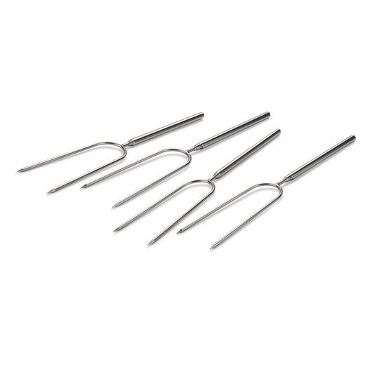 Campfire Roasting Fork Turning Kit - Stainless Steel - 4 Piece alt 0