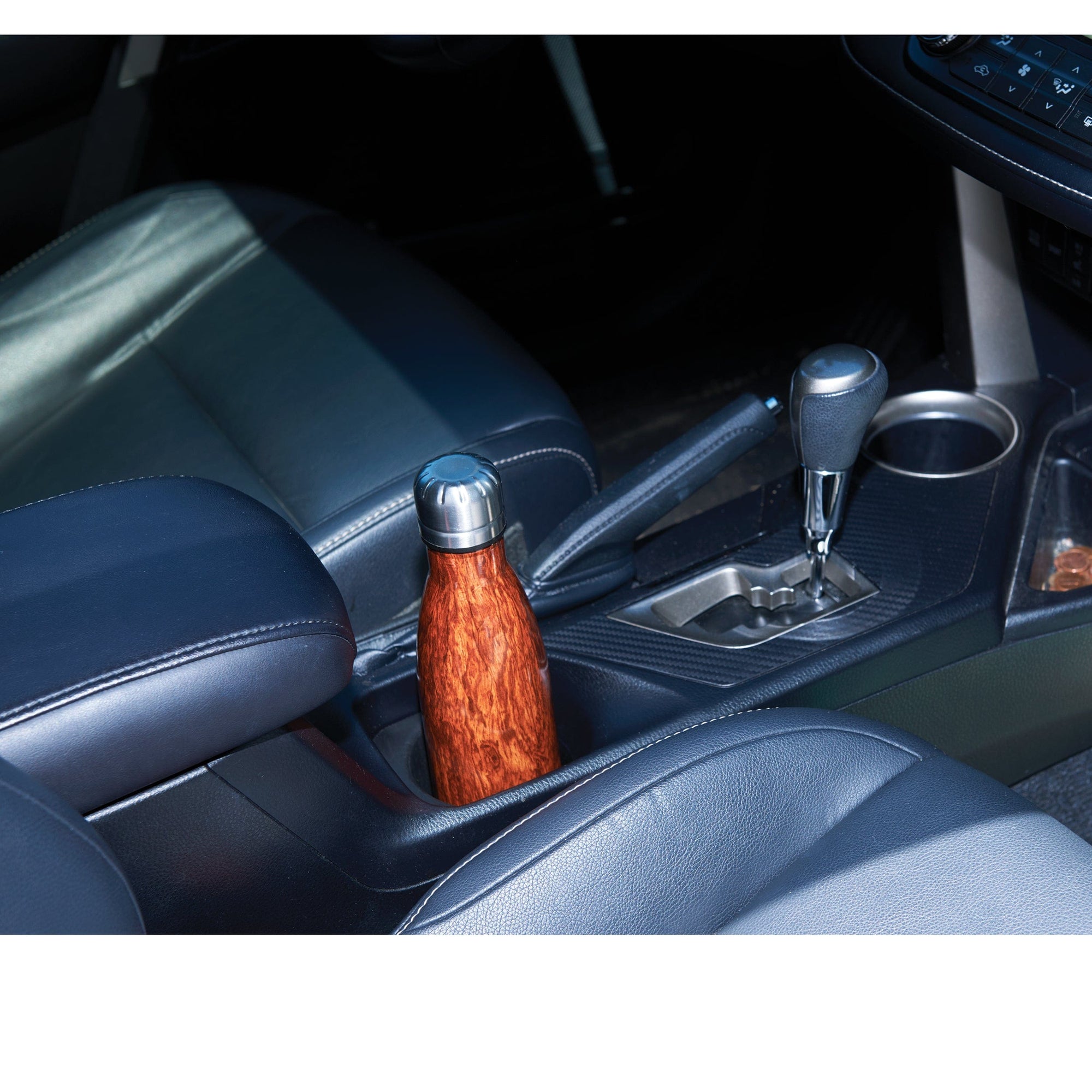 Woodgrain Water Bottle - 17 Oz alt 0