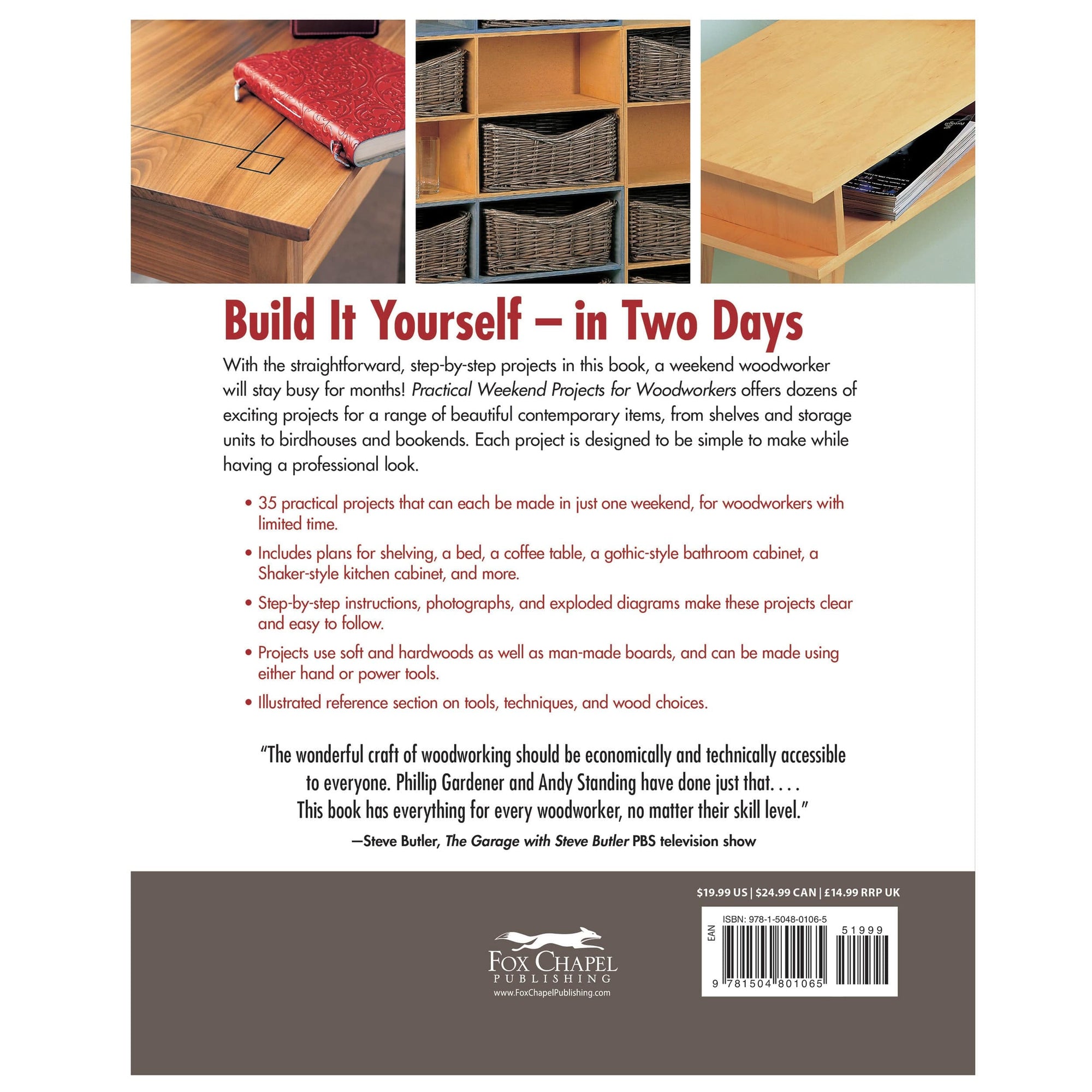 Practical Weekend Projects for WoodWorkers alt 0