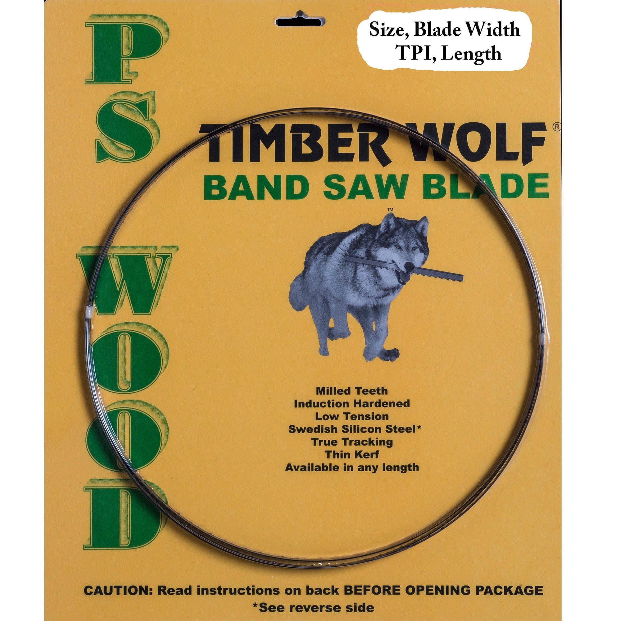 Bandsaw Blade - 70-1/2" x 3/16" x 10 TPI - Raker alt 25