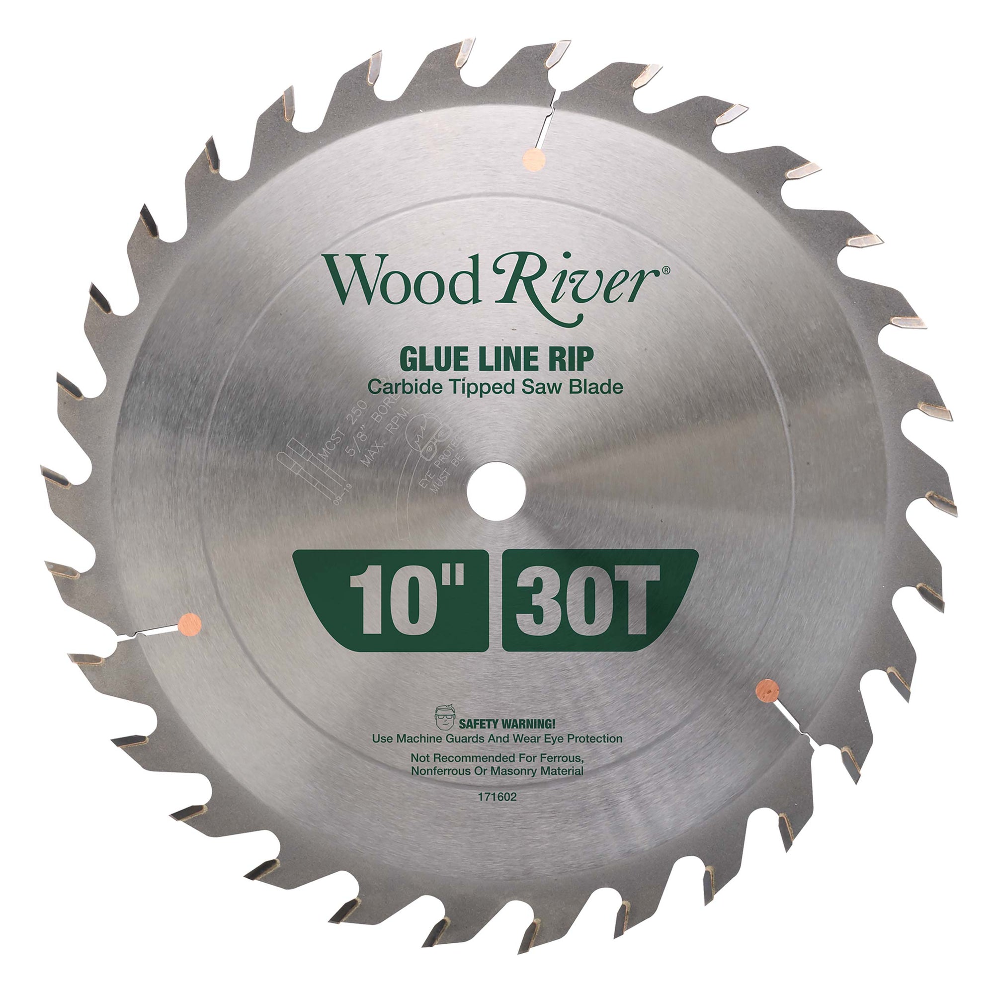 Glue Line Rip Saw Blade - 10" x 5/8" Bore x 30T - TCG alt 0