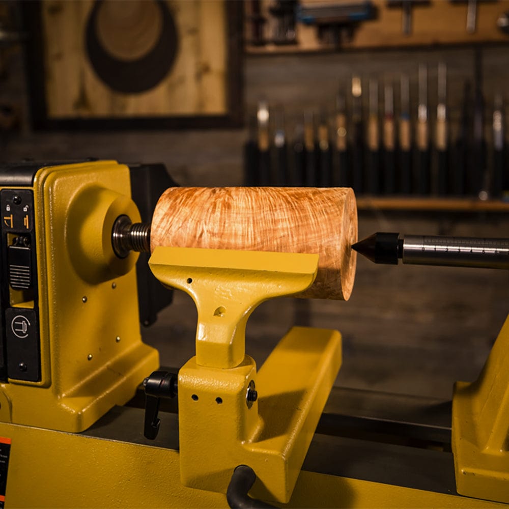 14" x 20" Woodworking Lathe with Stand - 1 HP 1 Ph 115V - PM2014