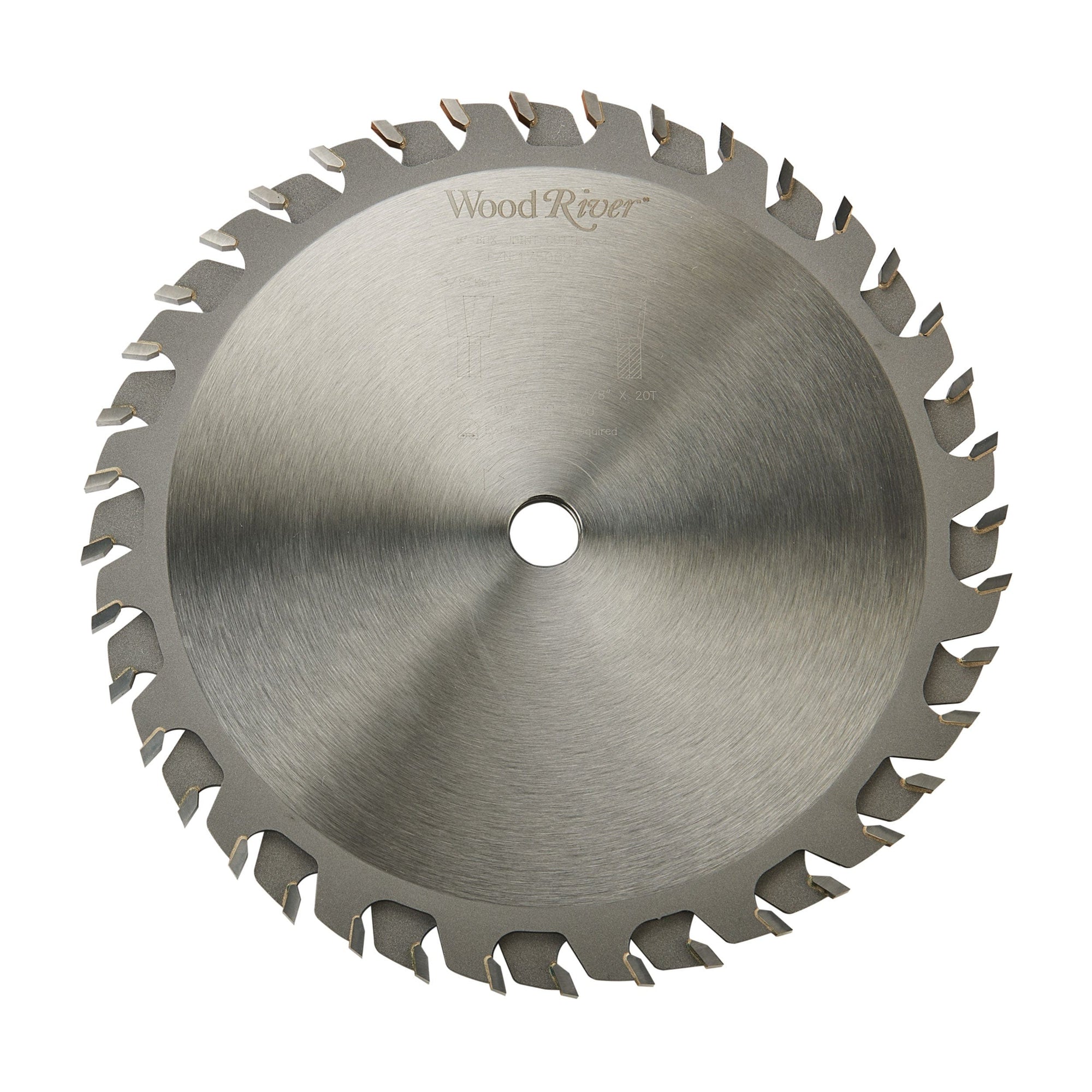 Box Joint Blade Set - 8" x 5/8" Bore x 20T - FTG alt 0