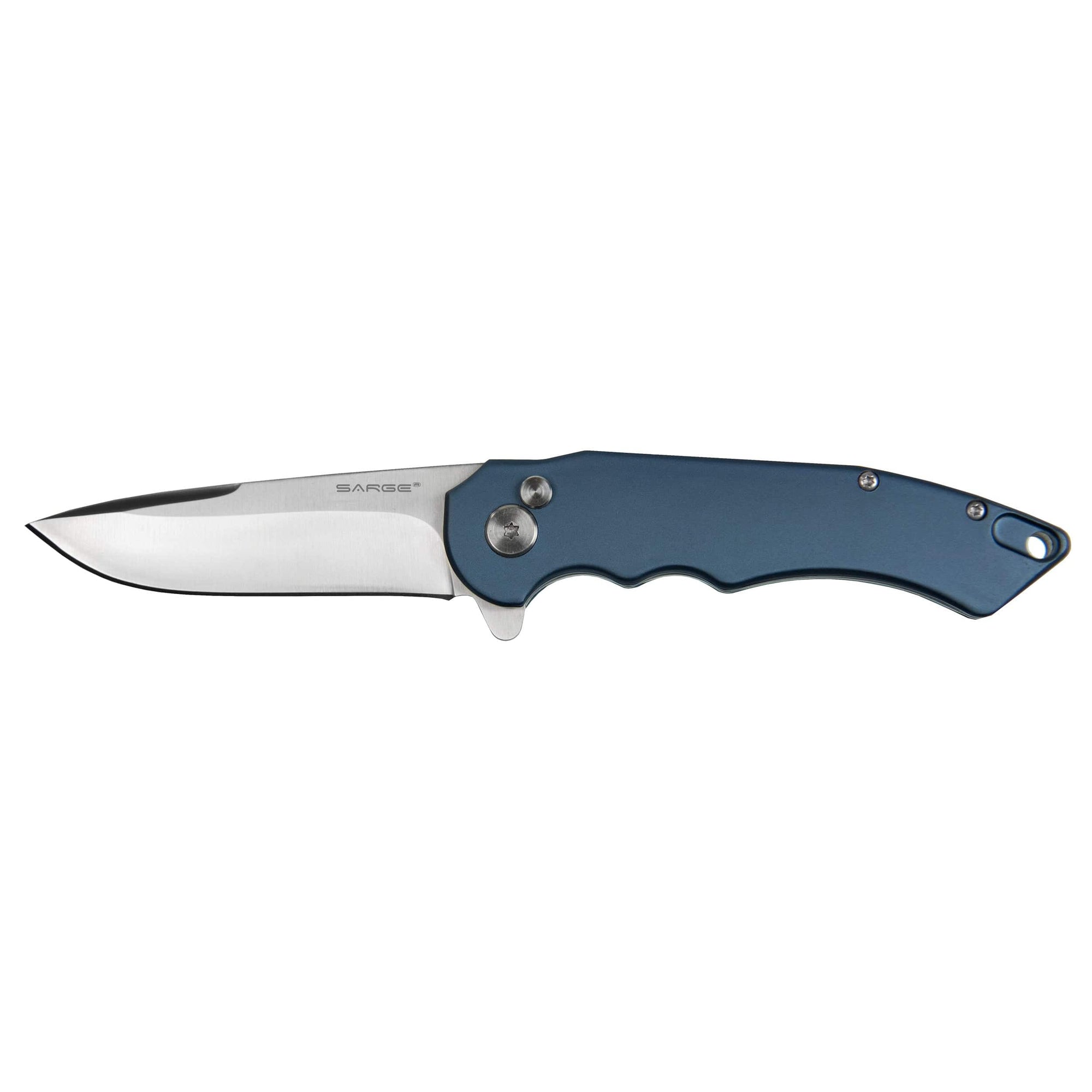 Sky - Blue Turbo Lock Folder Knife, Stainless Steel 3-1/8" Blade alt 0