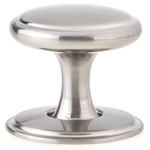 Transitional Knob, 1-9/16" D, Brushed Nickel alt 0