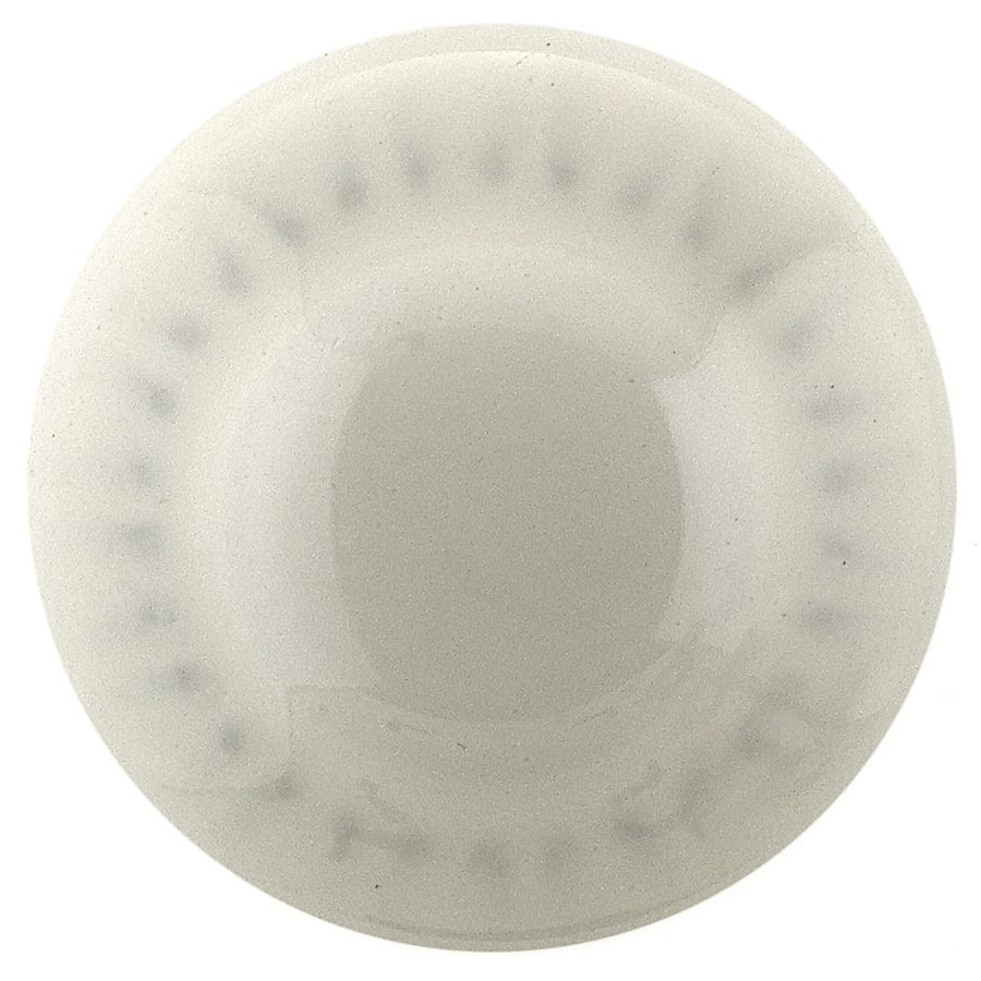 Traditional Knob, 1-3/8" D, White alt 0