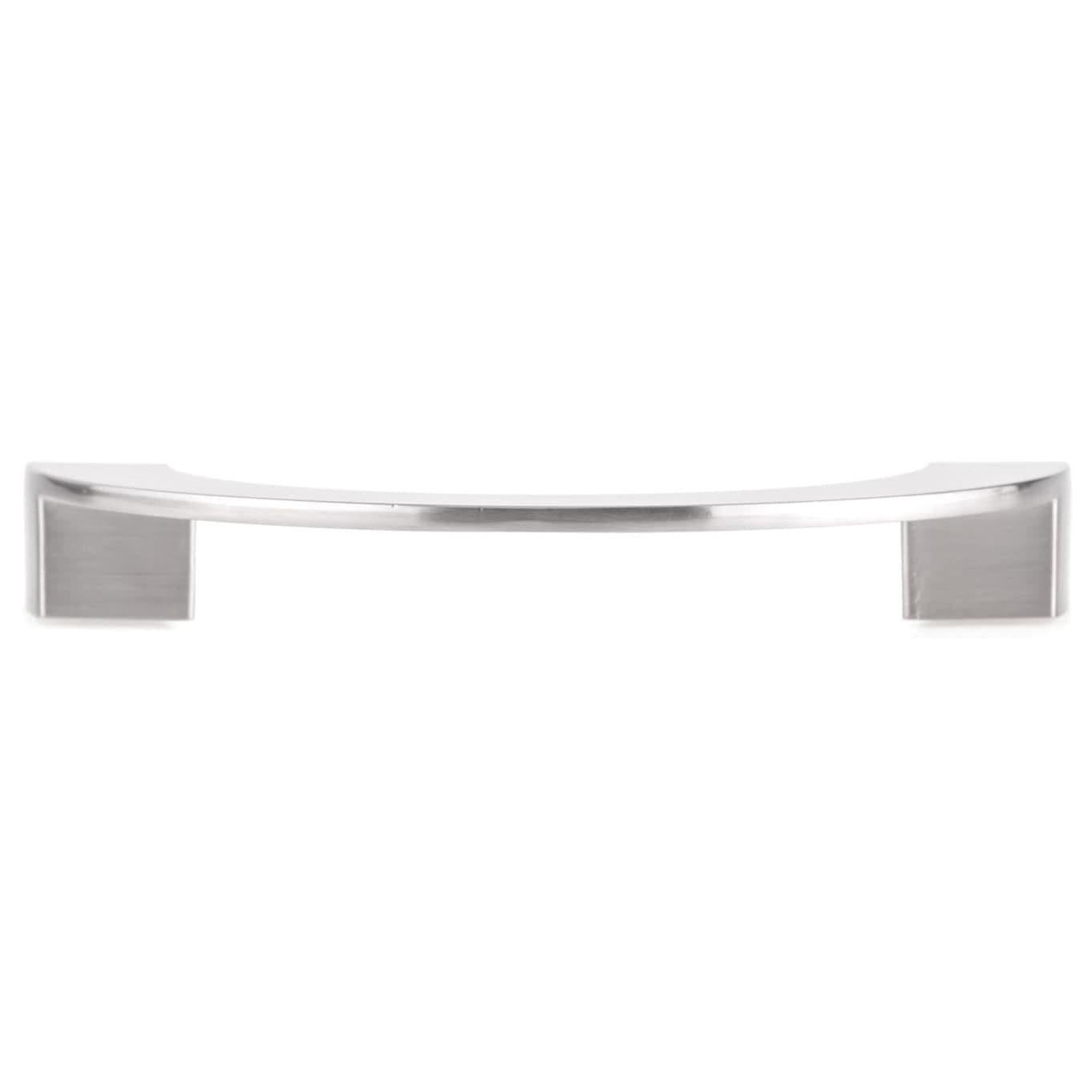 Contemporary Pull, 5-1/16" Center-to-Center, Brushed Nickel alt 0