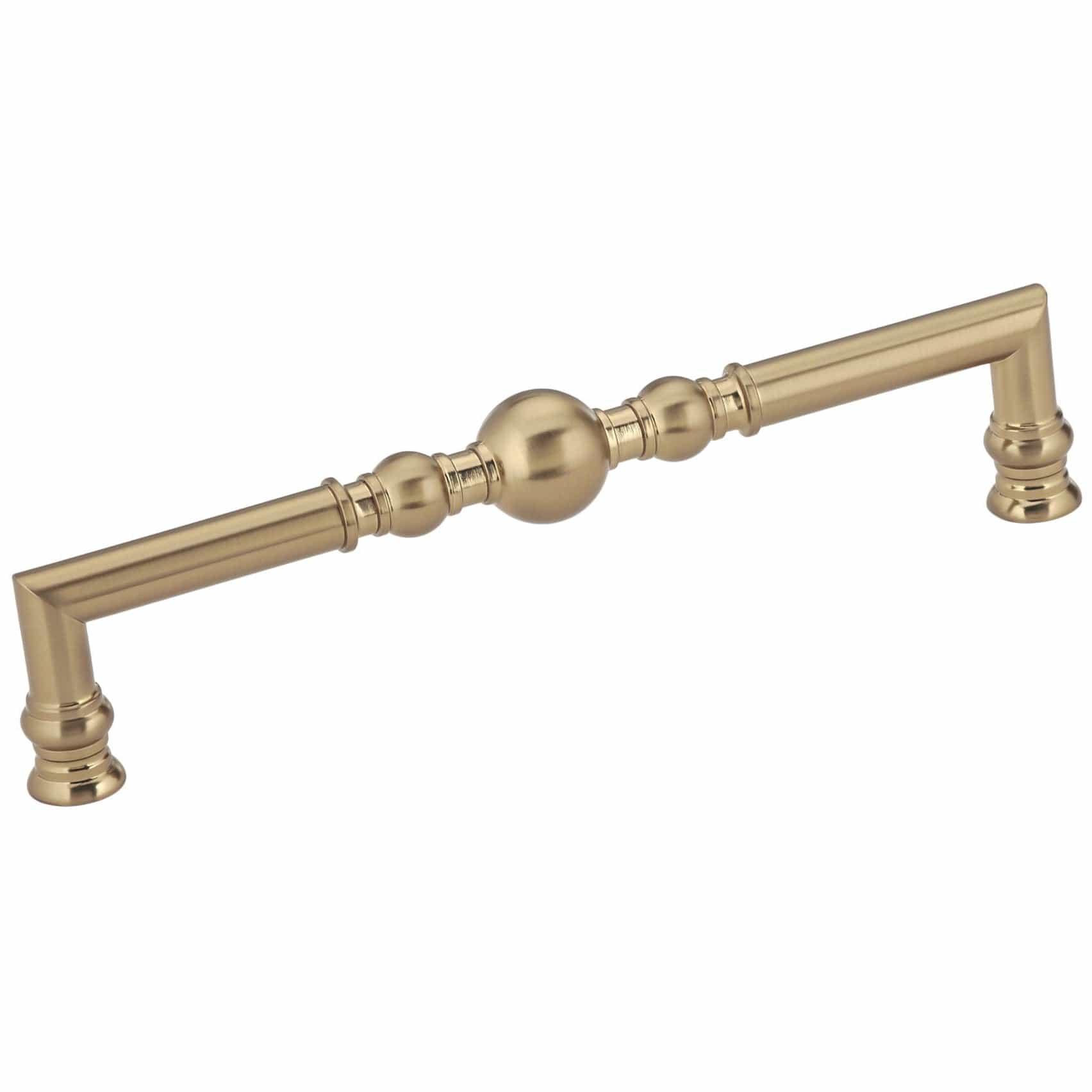 Traditional Pull, 7-9/16" Center-to-Center, Champagne Bronze alt 0