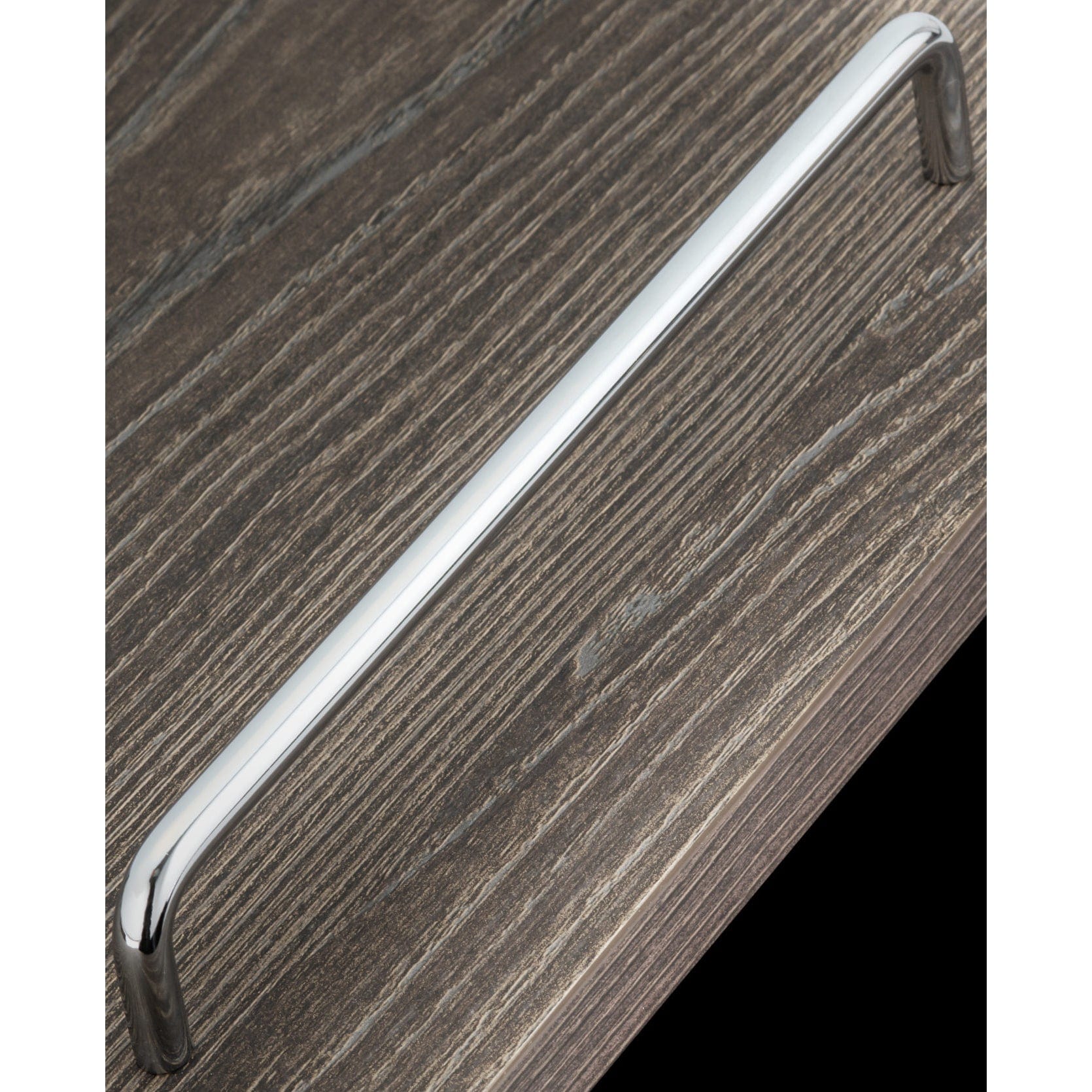 Contemporary Pull, 7-9/16" Center-to-Center, Chrome alt 0