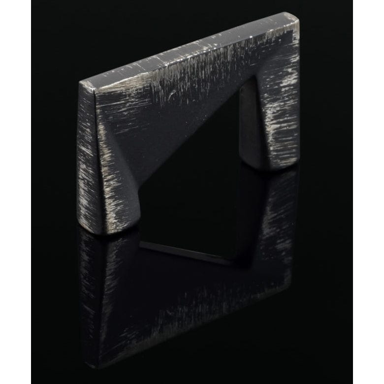 Contemporary Pull, 12-5/8" Center-to-Center, Brushed Industrial White alt 0