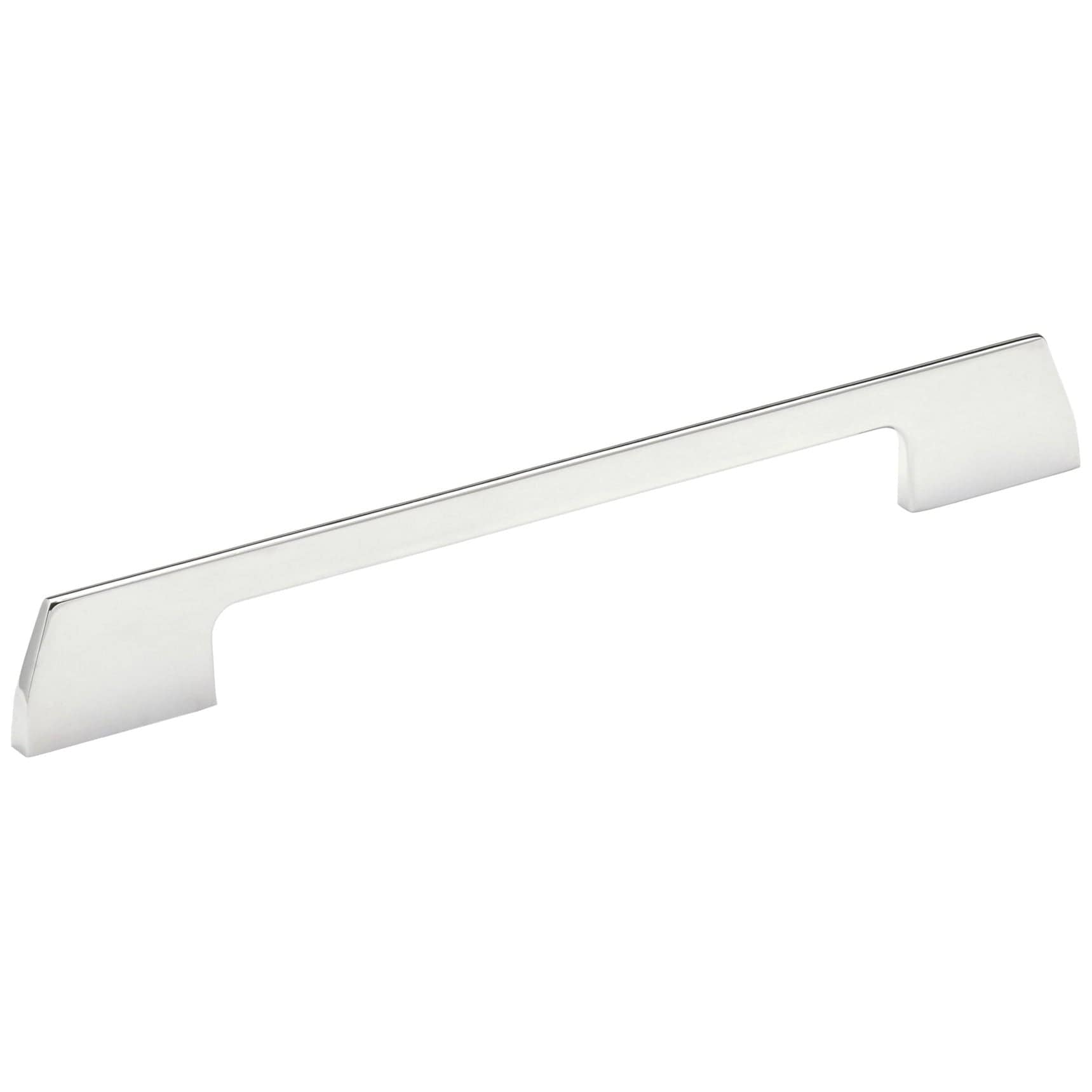 Contemporary Pull, 7-9/16" Center-to-Center, Chrome alt 0