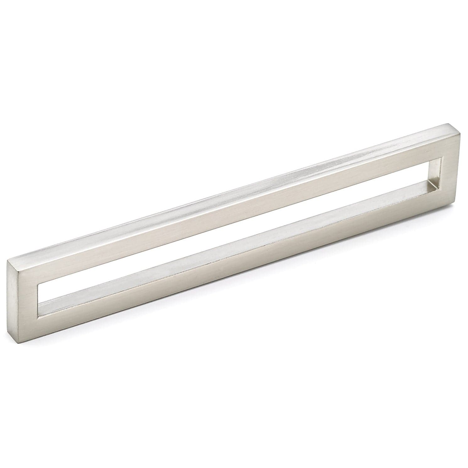 Contemporary Pull, 6-5/16" Center-to-Center, Brushed Nickel alt 0