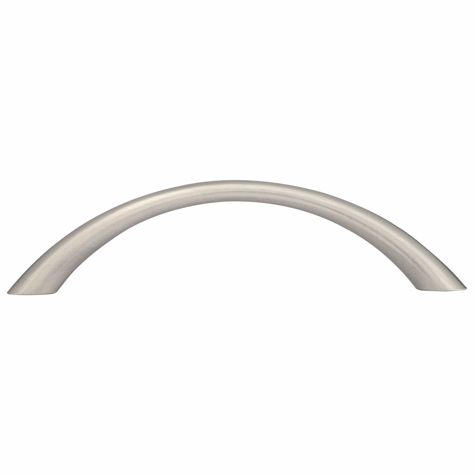 Contemporary Pull, 3-3/4" Center-to-Center, Brushed Nickel alt 0