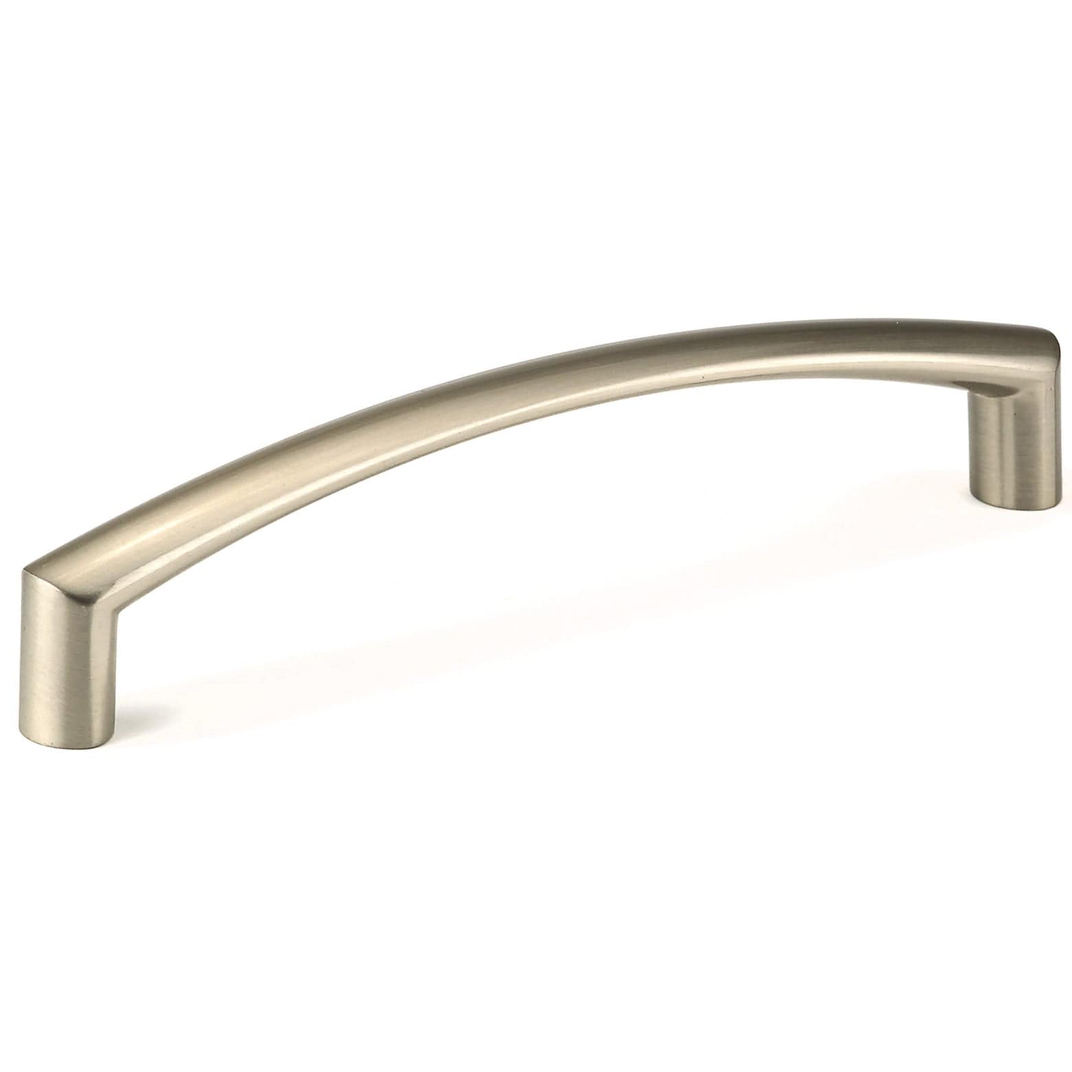 Contemporary Pull, 5-1/16" Center-to-Center, Brushed Nickel alt 0