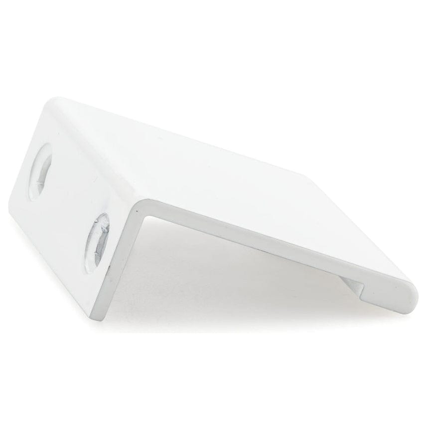 Contemporary Edge Pull, 1-5/16" Center-to-Center, White alt 0