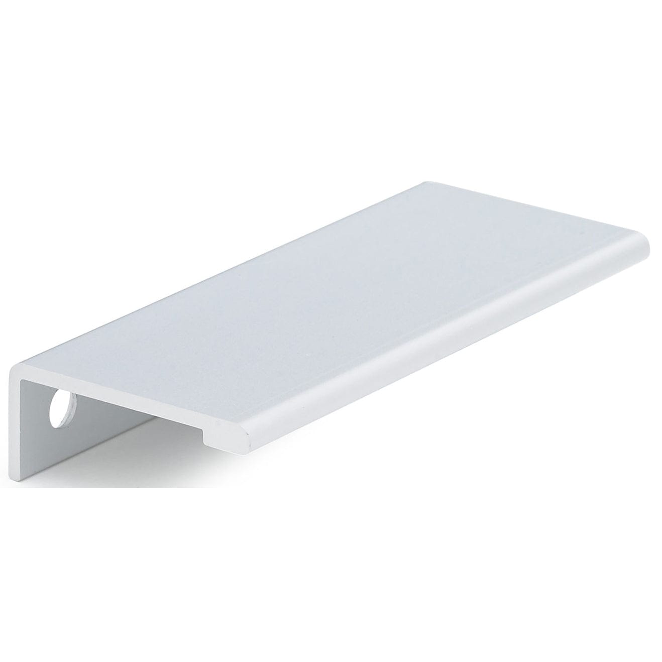 Contemporary Edge Pull, 3-1/8" Center-to-Center, Aluminum alt 0