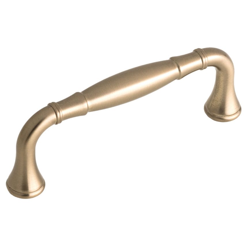 Traditional Pull, 3-3/4" Center-to-Center, Champagne Bronze alt 0