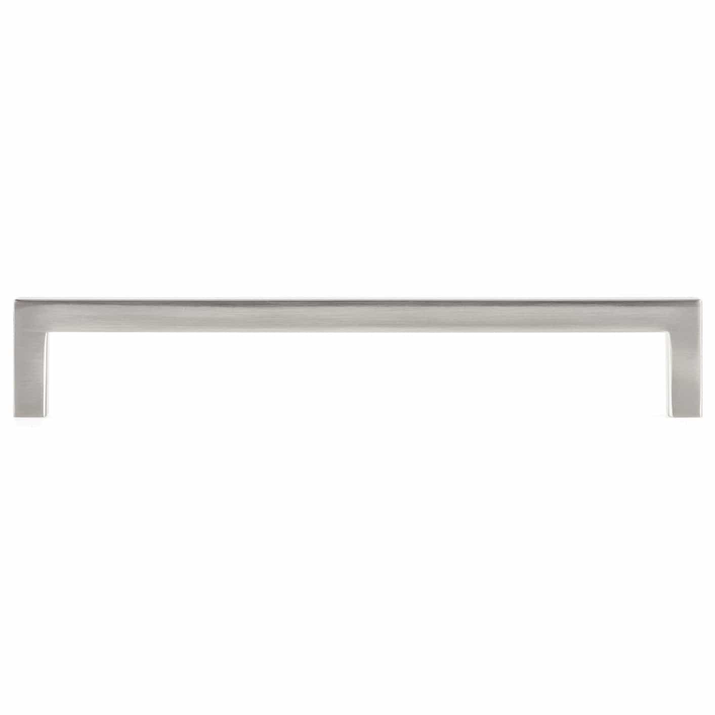 Contemporary Pull, 7-9/16" Center-to-Center, Brushed Nickel alt 0