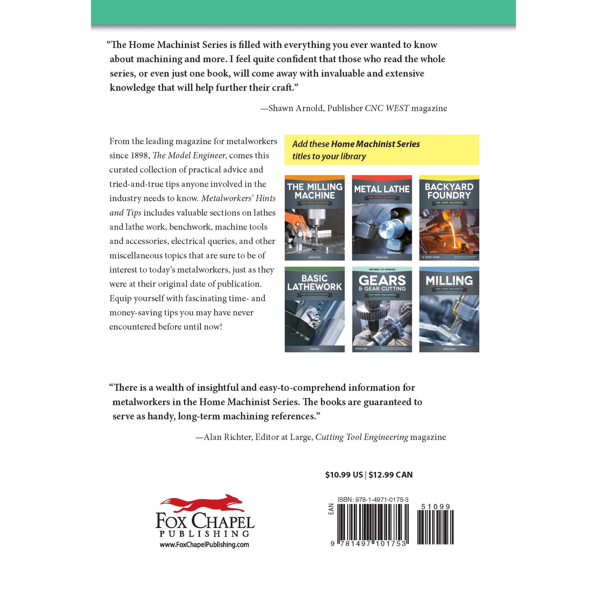 Metalworker's Hints and Tips for Home Machinists alt 0