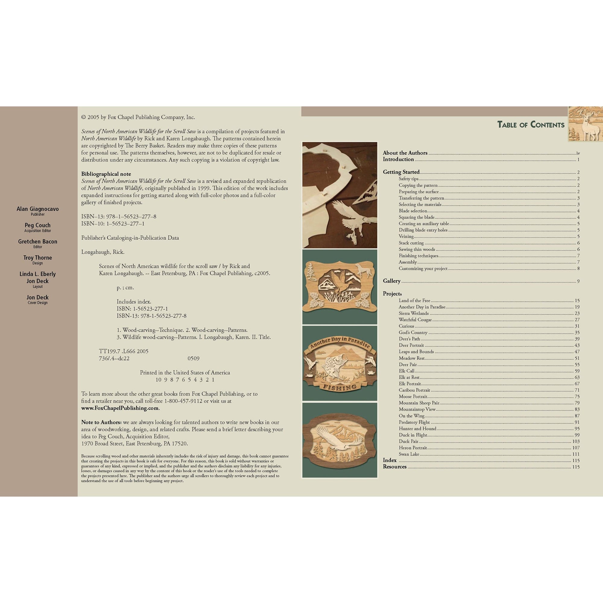 Scenes of North American Wildlife for the Scroll Saw alt 0