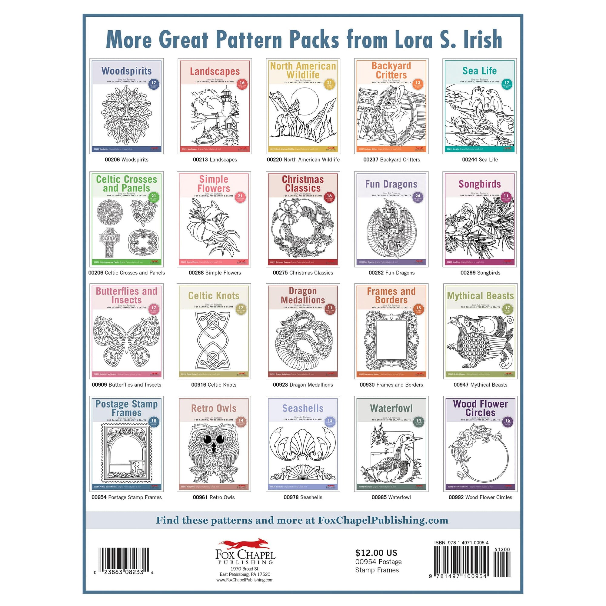 Postage Stamp Frames Pattern Pack alt 0