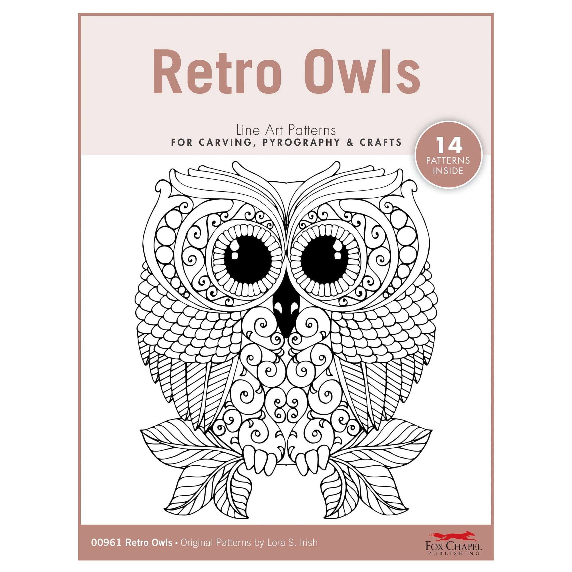 Retro Owls Pattern Pack alt 0