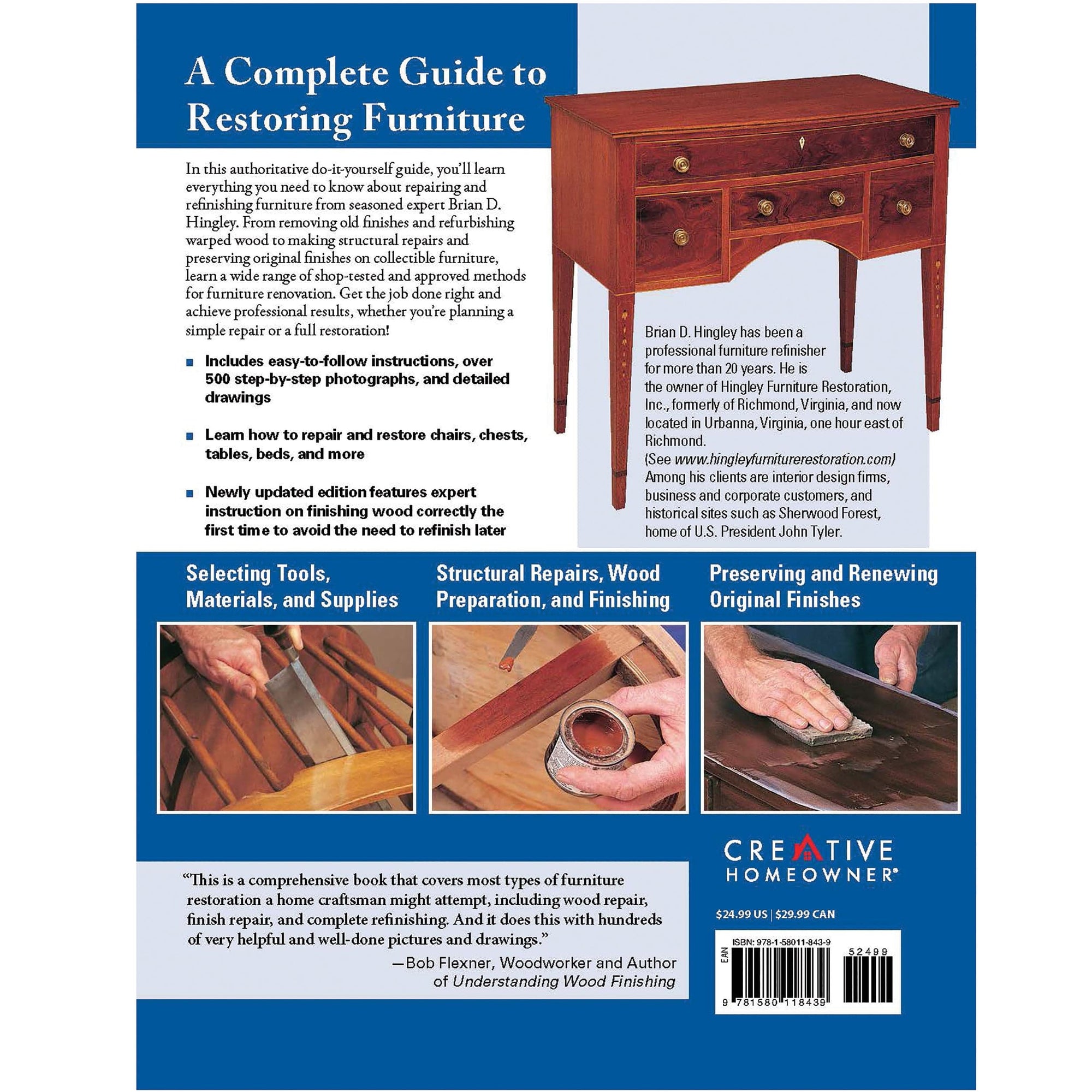 Ultimate Guide to Furniture Refinishing & Repair, 2nd Revised Edition