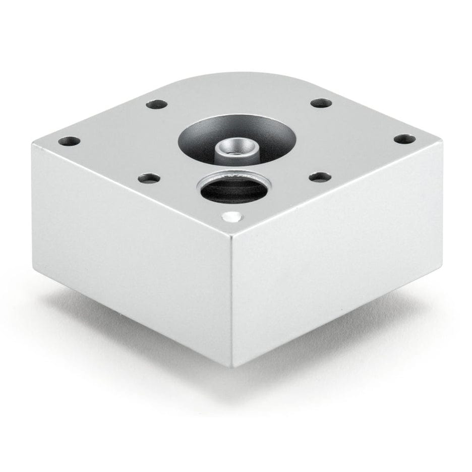 1-9/16" (40 mm) Adjustable Contemporary Furniture Leg Dark Brown alt 0