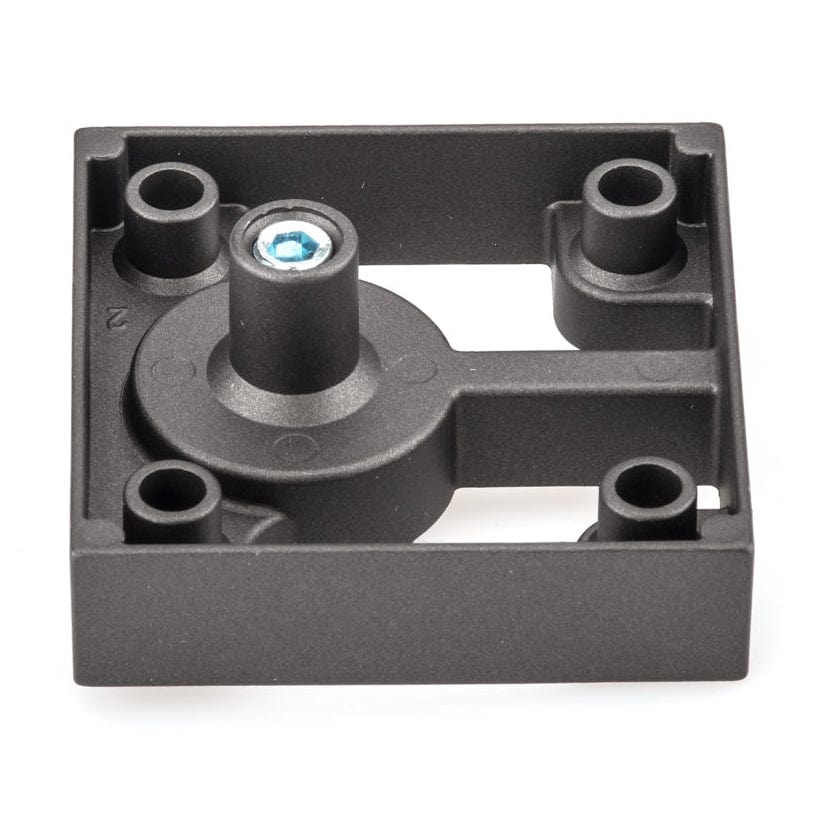 5/8" (16 mm) Adjustable Contemporary Furniture Leg Dark Brown alt 0