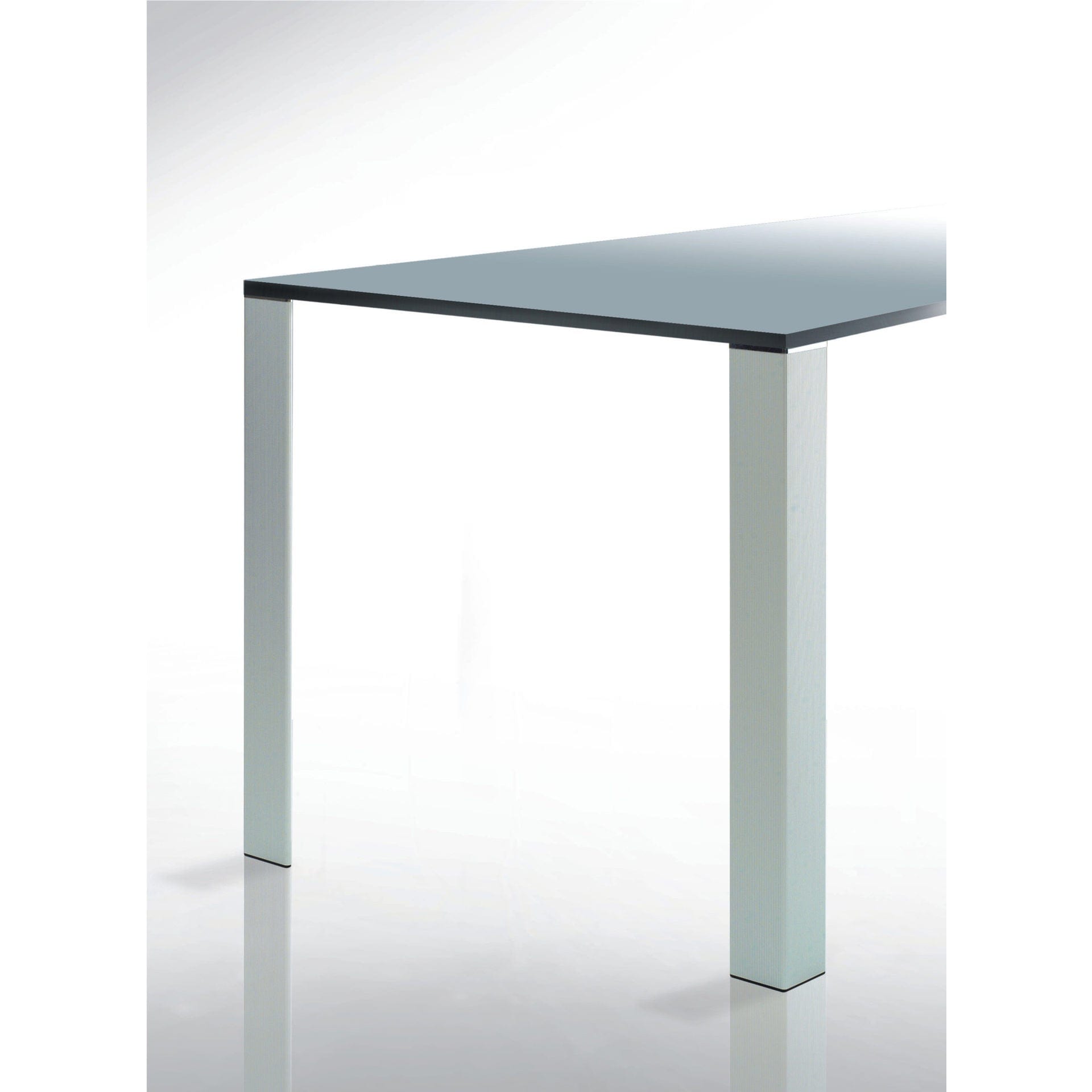 27-1/2" (698 mm) Adjustable Triangular Design Table Leg Aluminum Pack of 4 alt 0