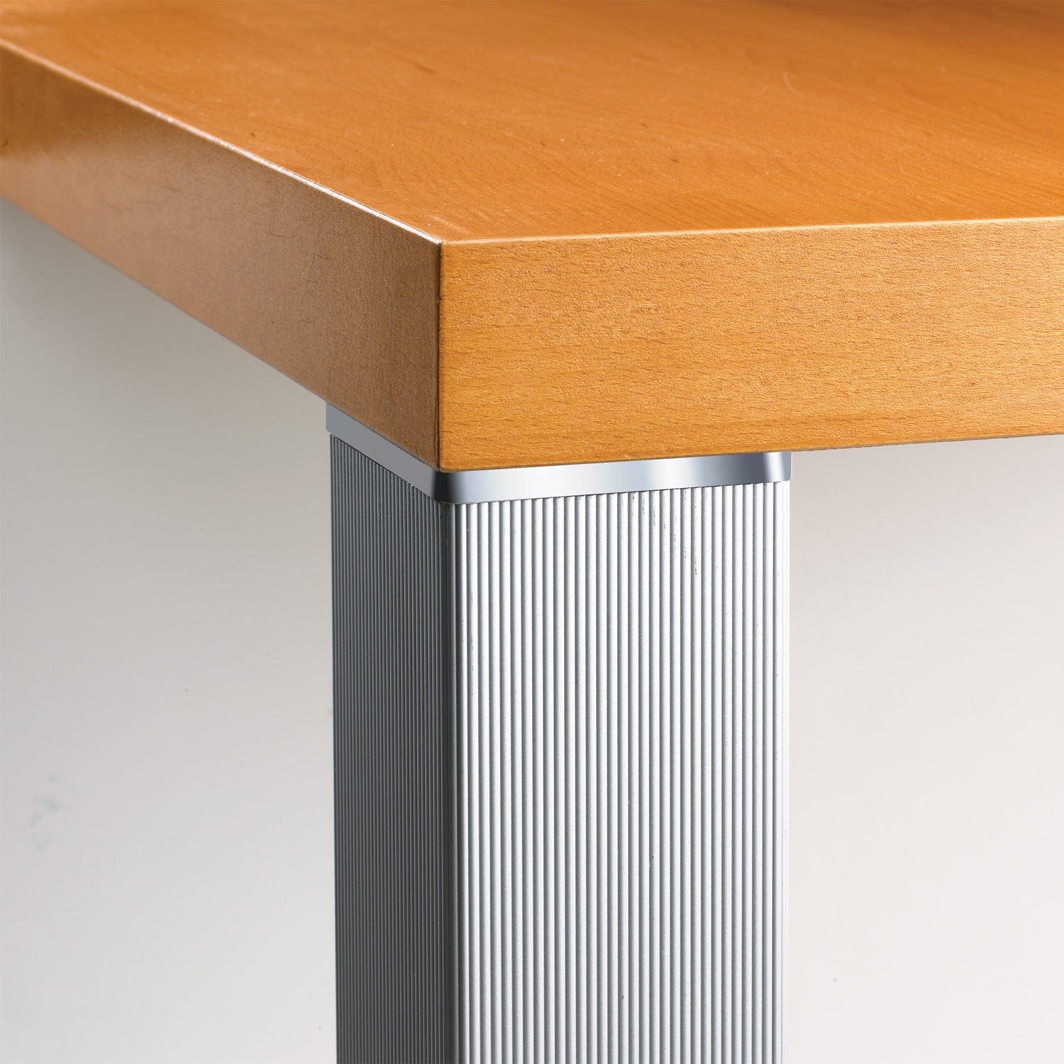 27-1/2" (698 mm) Adjustable Triangular Design Table Leg Aluminum Pack of 4 alt 0