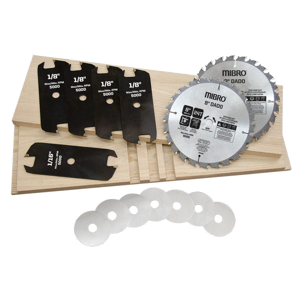 8" Dado Circular Saw Blade Set alt 0