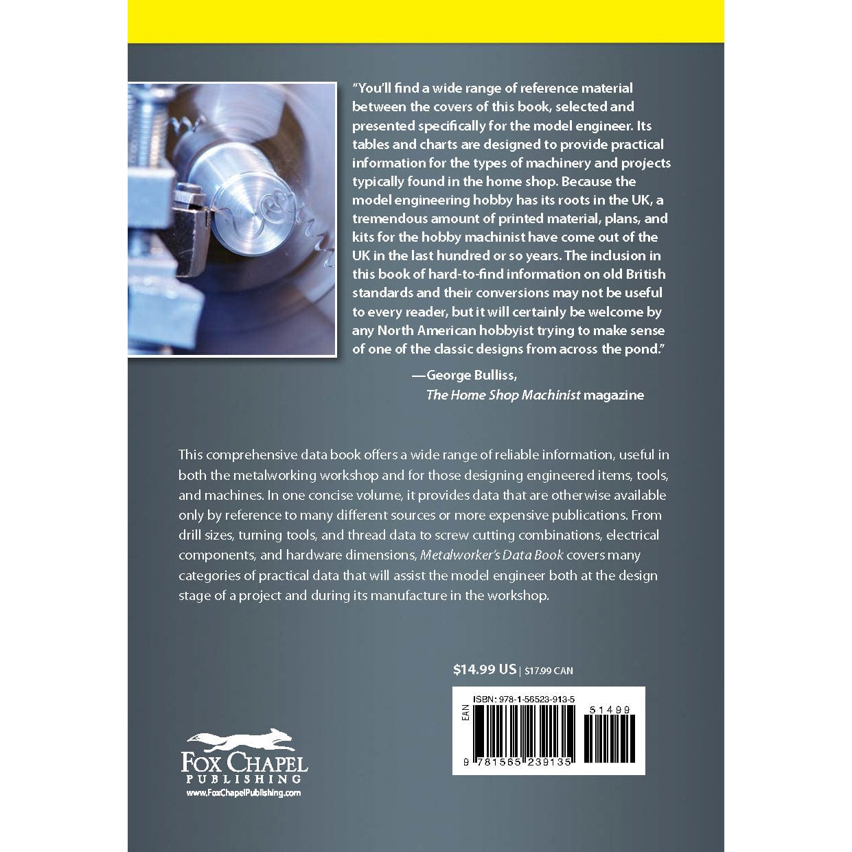 Metalworkers Data Book for Home Machinists alt 0