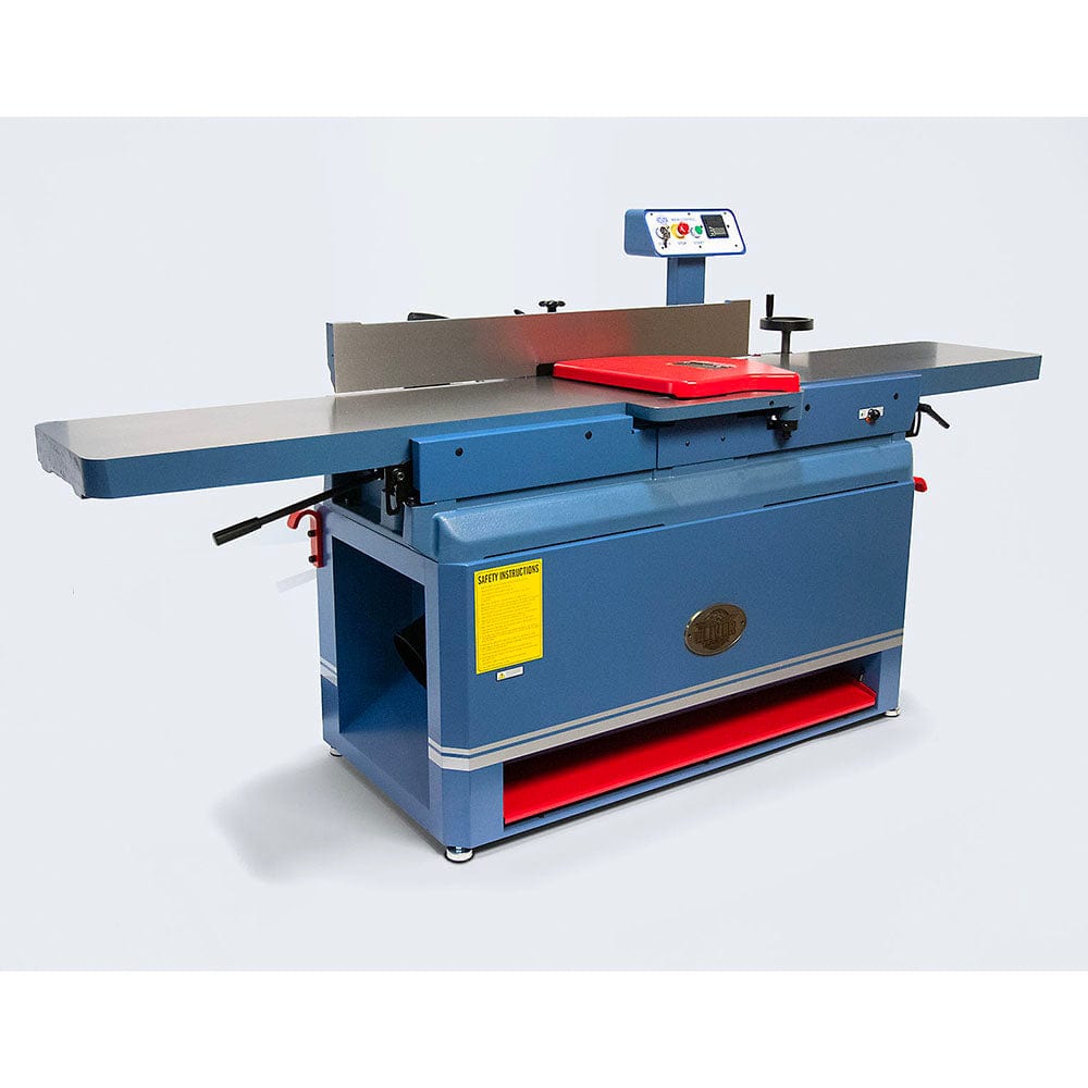 12" Parallelogram Jointer with 4-sided Insert Helical Cutterhead 3HP 1Ph Baldor ™ motor