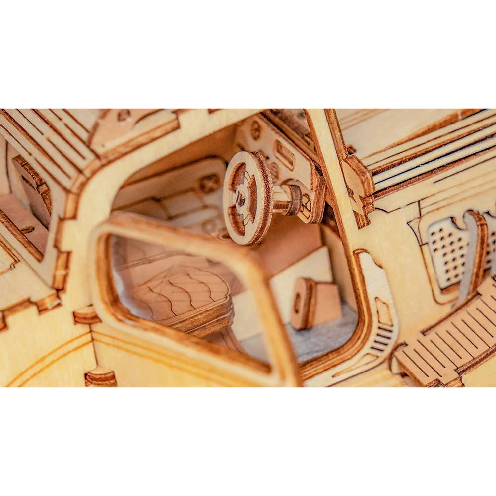 Vintage Car 3D Wooden Puzzle