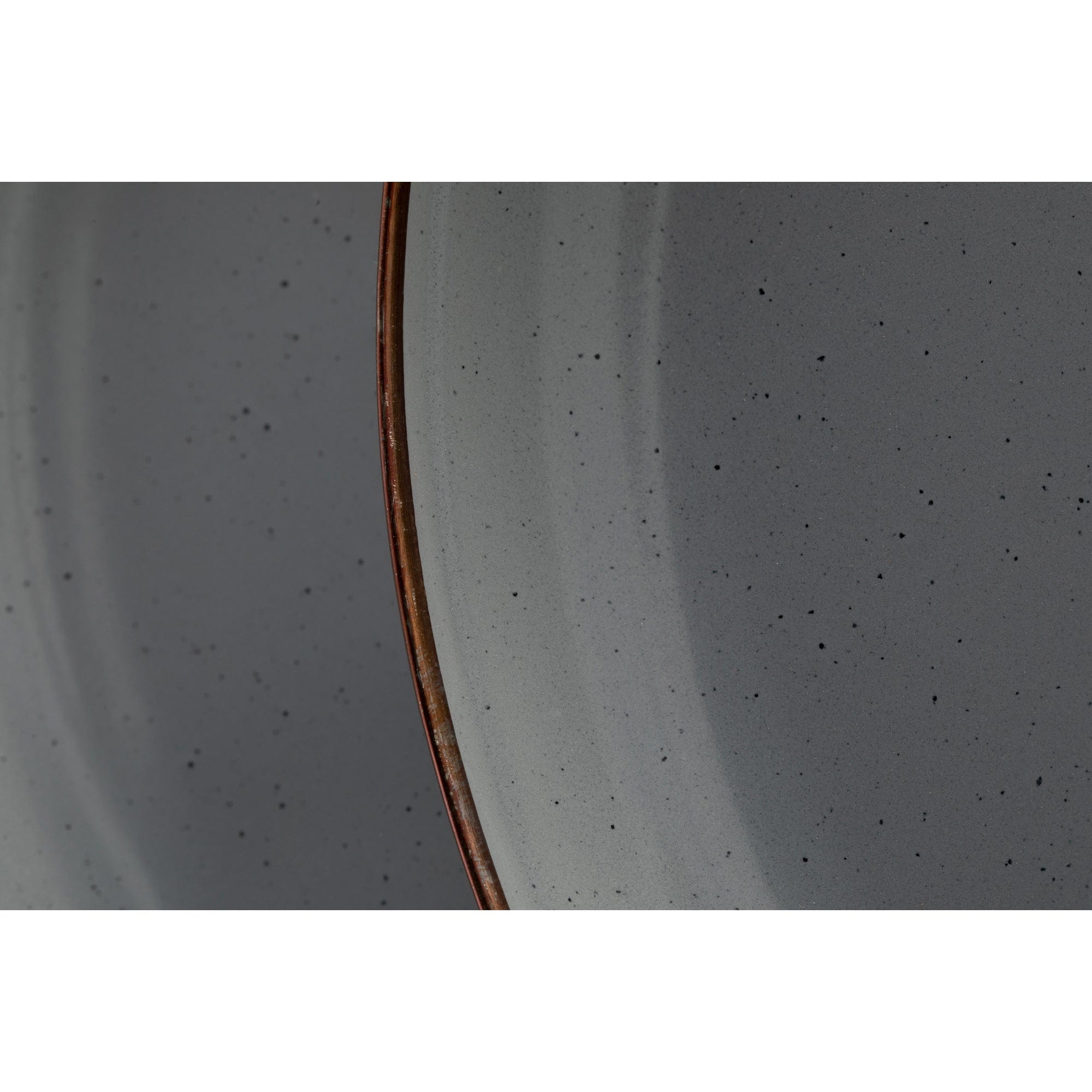 Enamel Deep Plate Set Slate Gray Indoor/Outdoor alt 0