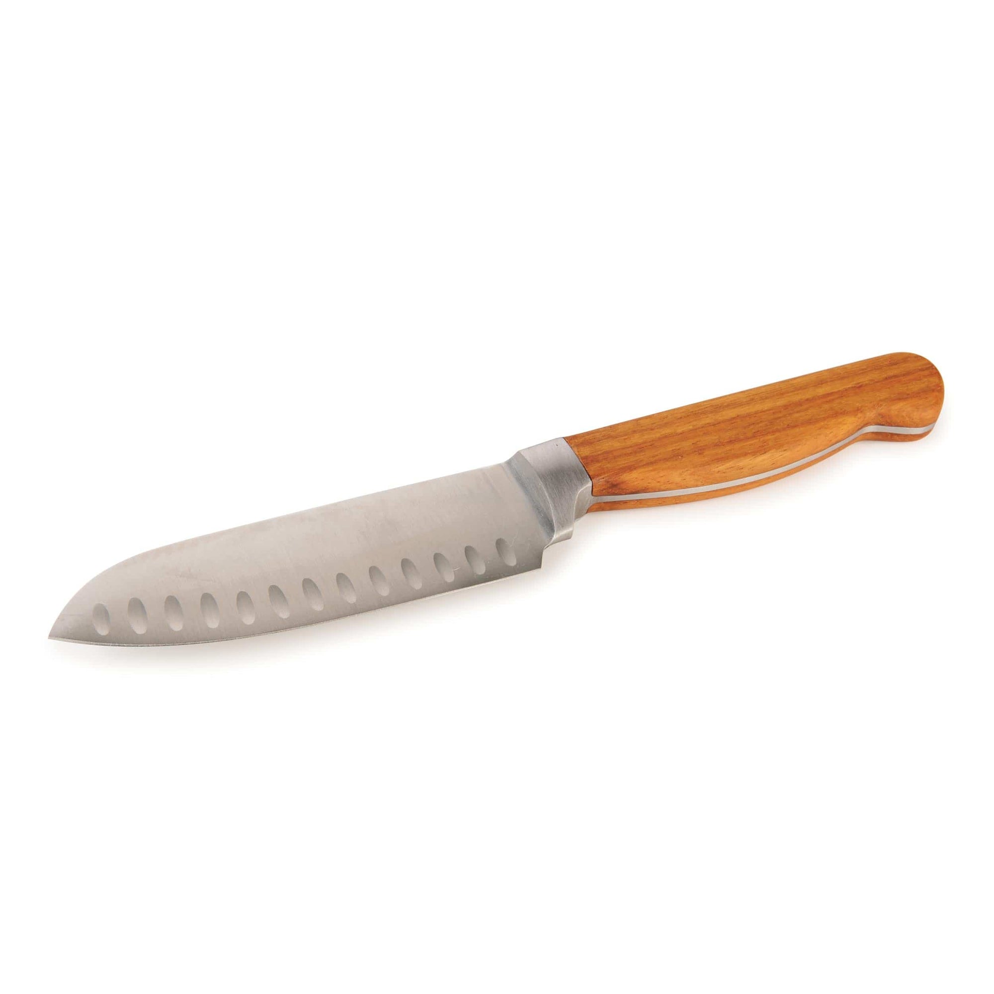 Santoku Knife for Mincing Slicing and Dicing Vegetables - 10-3/4" - 4116 Stainless Steel - Unfinished Kit alt 0