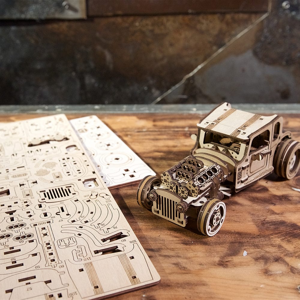 Hot Rod Furious Mouse Wooden Craft Kit