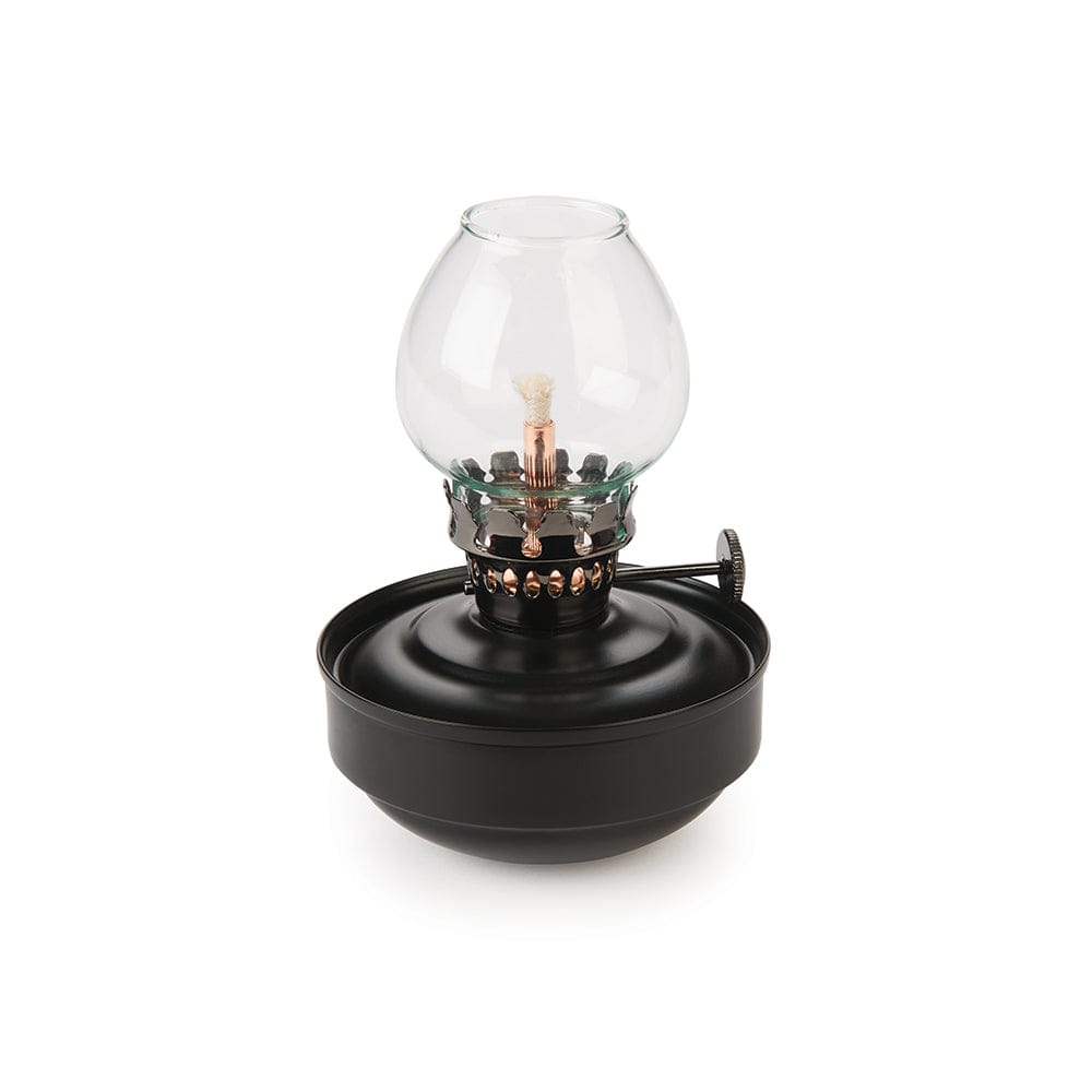 Nautical-Style Oil Lamp Kit - Painted Black/Black Chrome