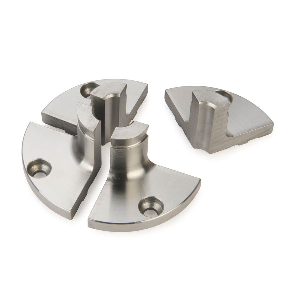 Pin Chuck Accessory Jaw Set - 17 mm (0.7") with 9 mm Bore