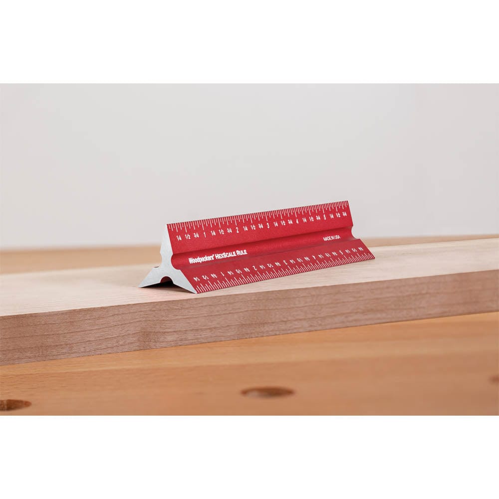 HexScale Rule with Stop - 6"